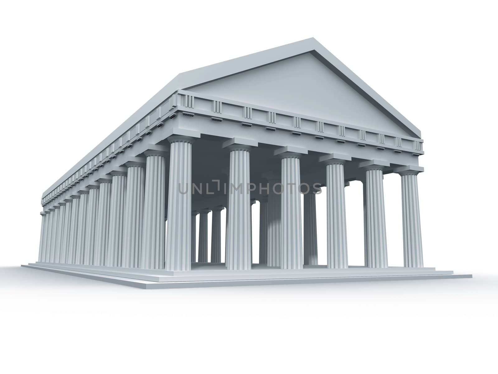 Ancient Greek Temple by 3pod