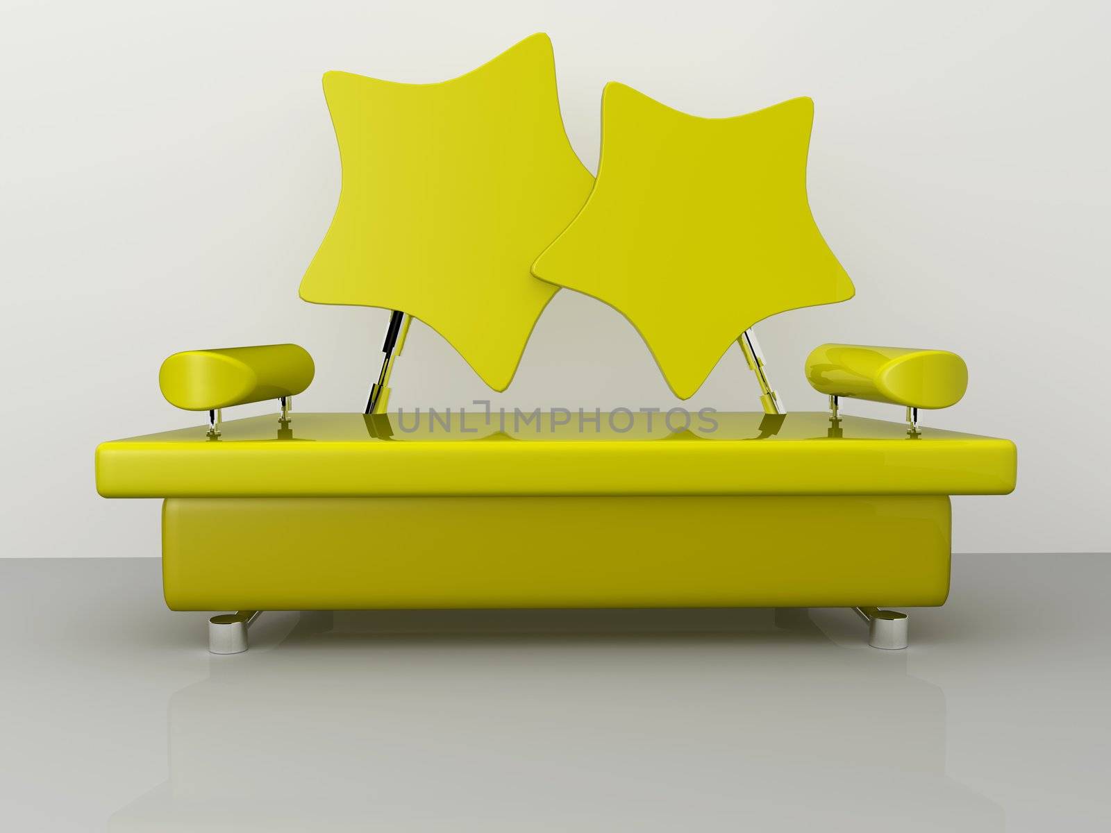 Computer generated image - Star Sofa.