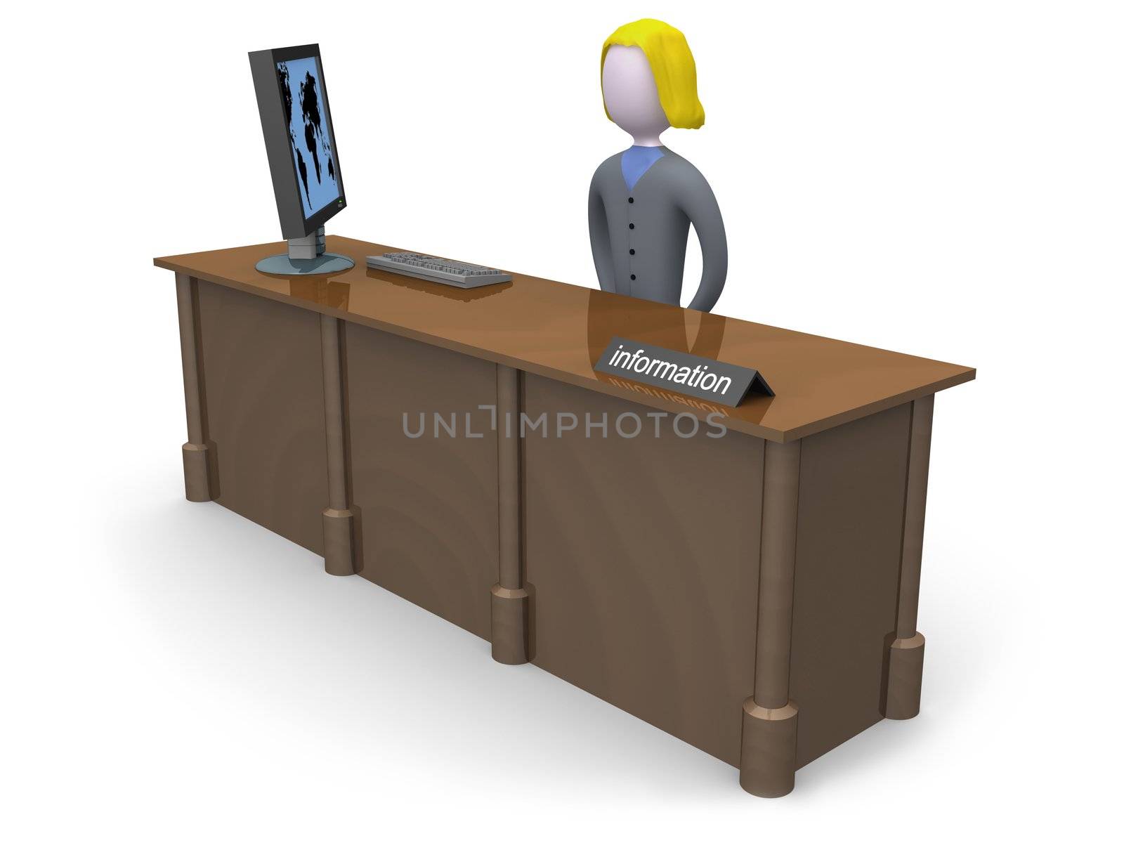 Information Desk by 3pod