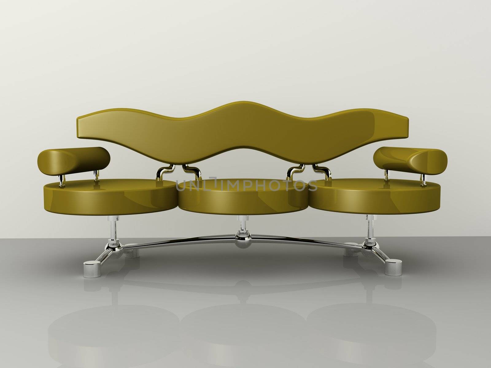 Computer generated image - Concept Sofa.