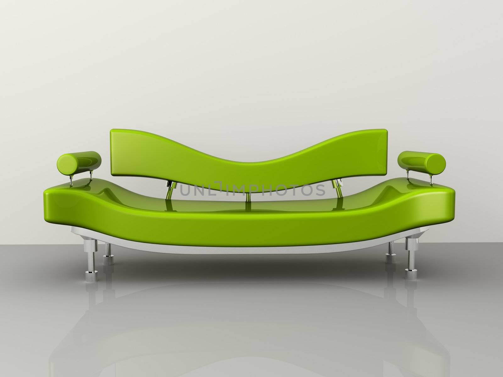 Computer generated image - Concept Sofa.