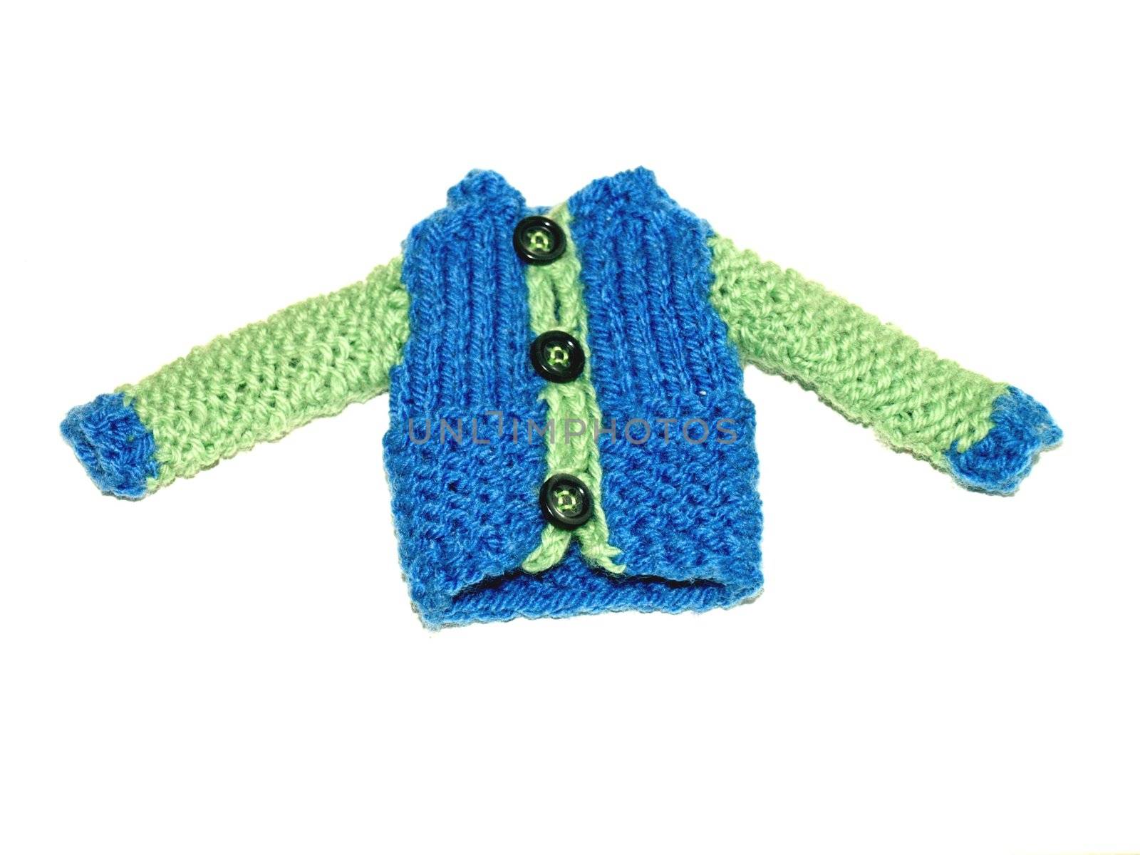 knitted barbie jacket