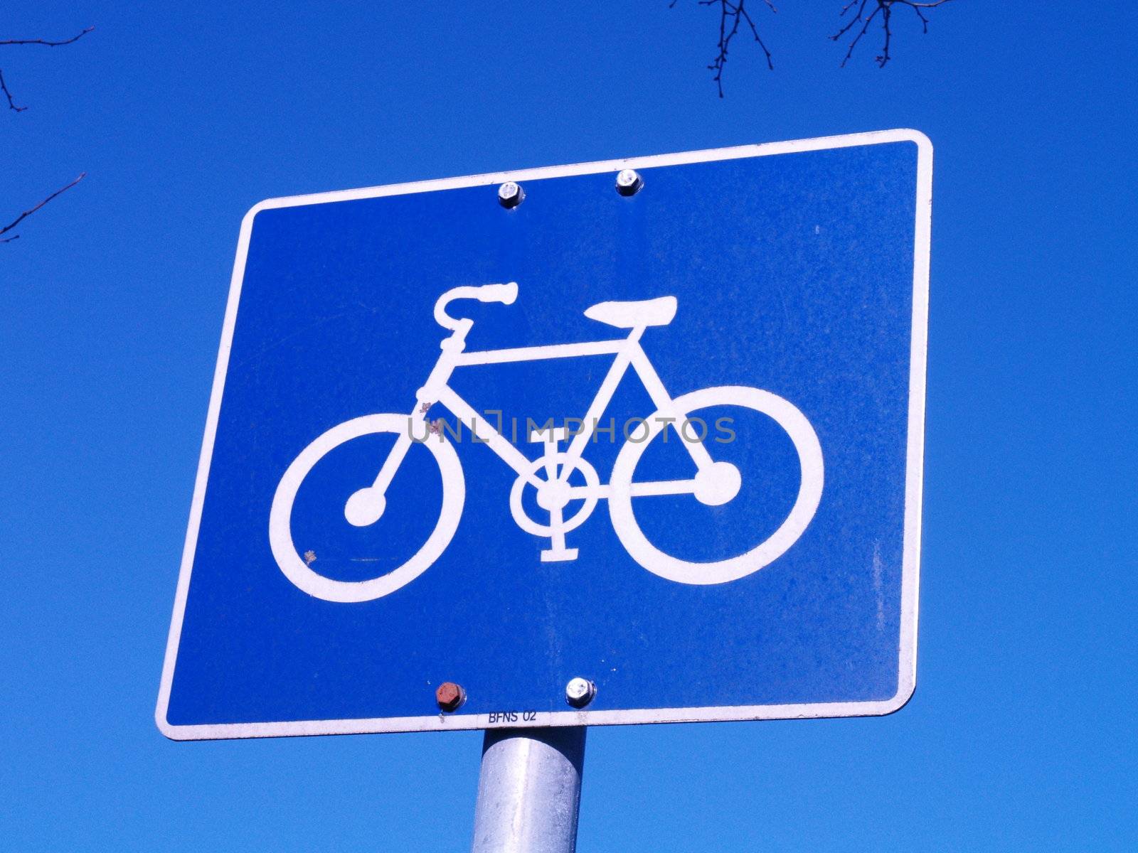 bike sign by viviolsen