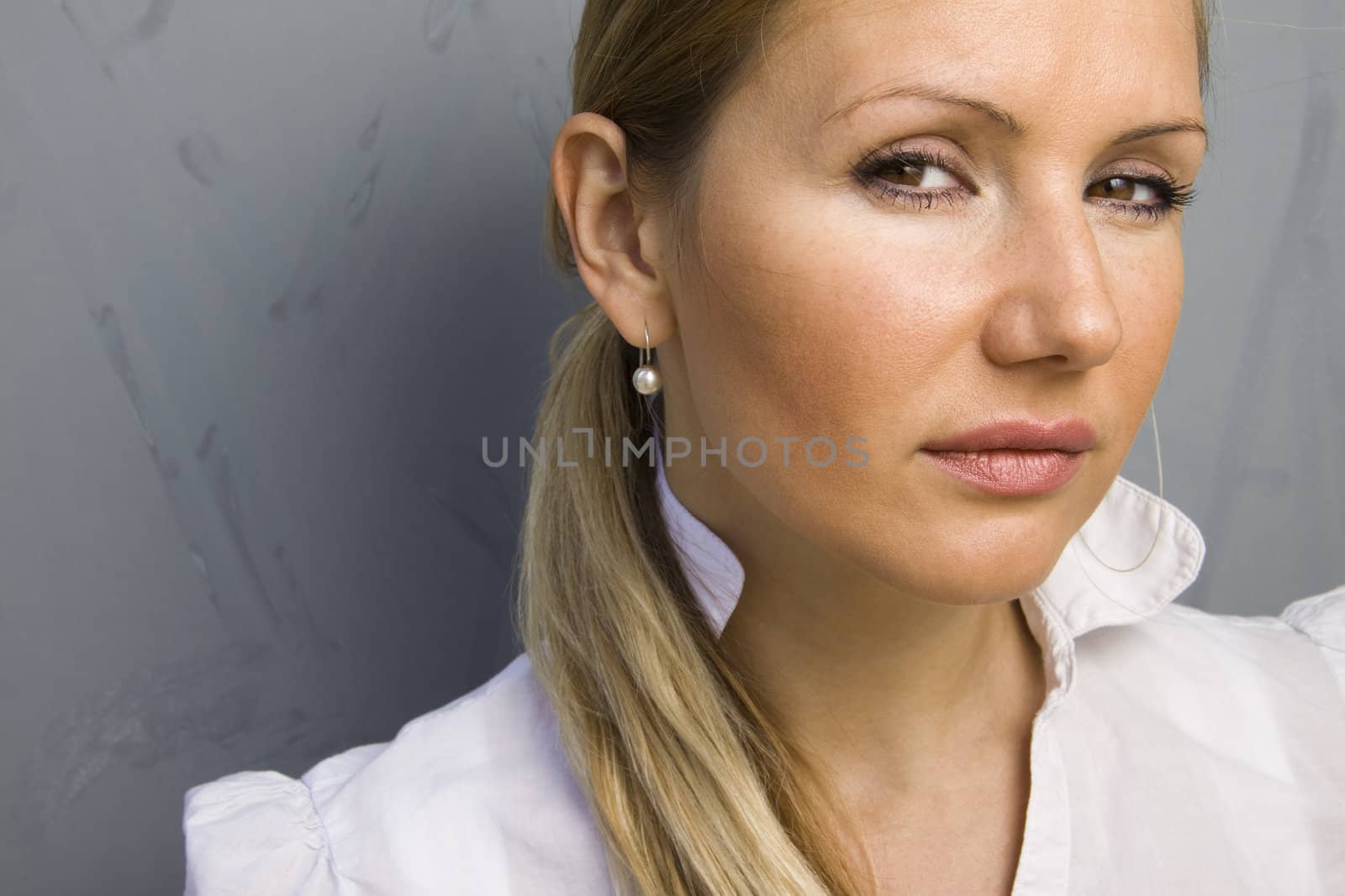 Portrait of young beautiful woman