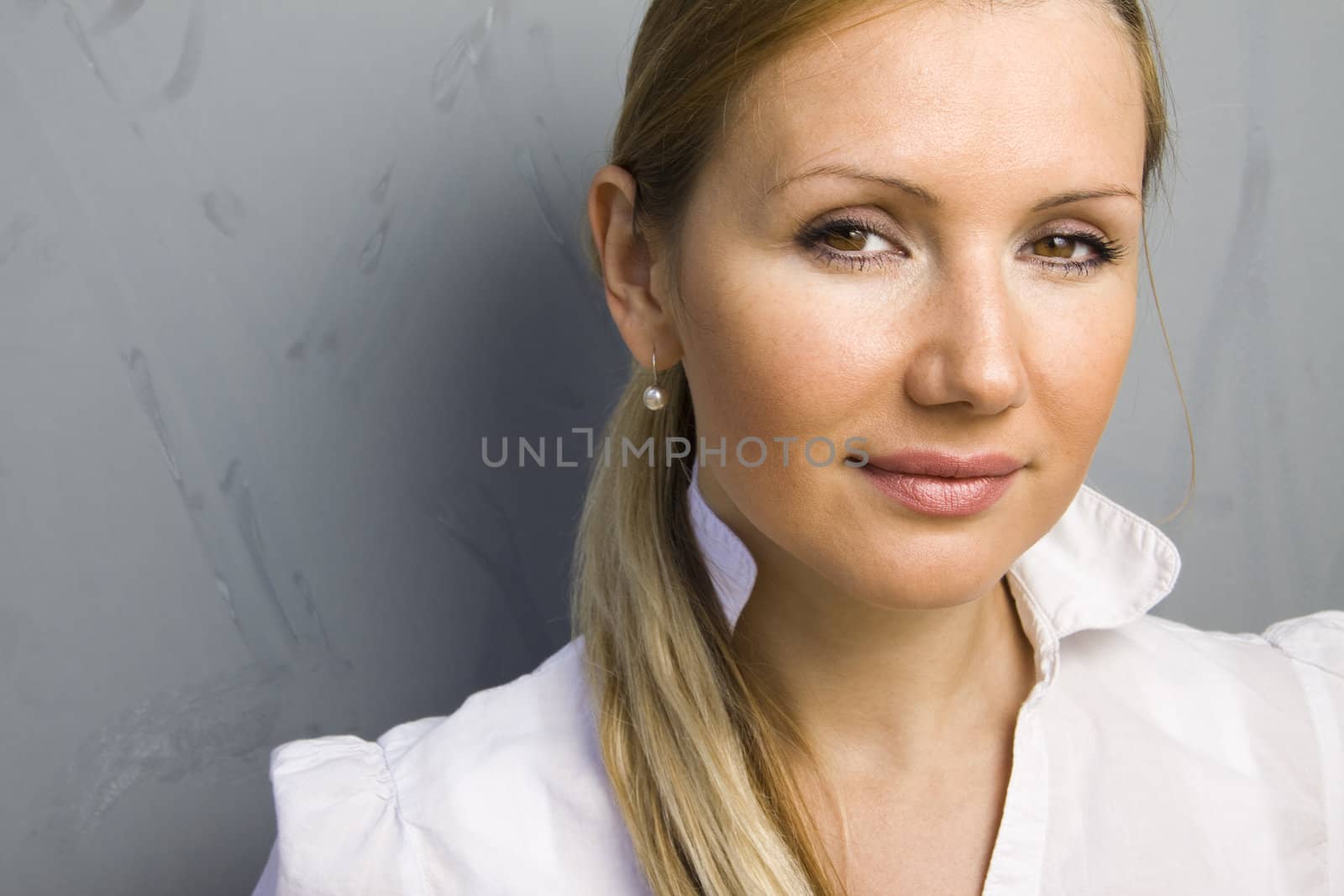 Portrait of young beautiful woman