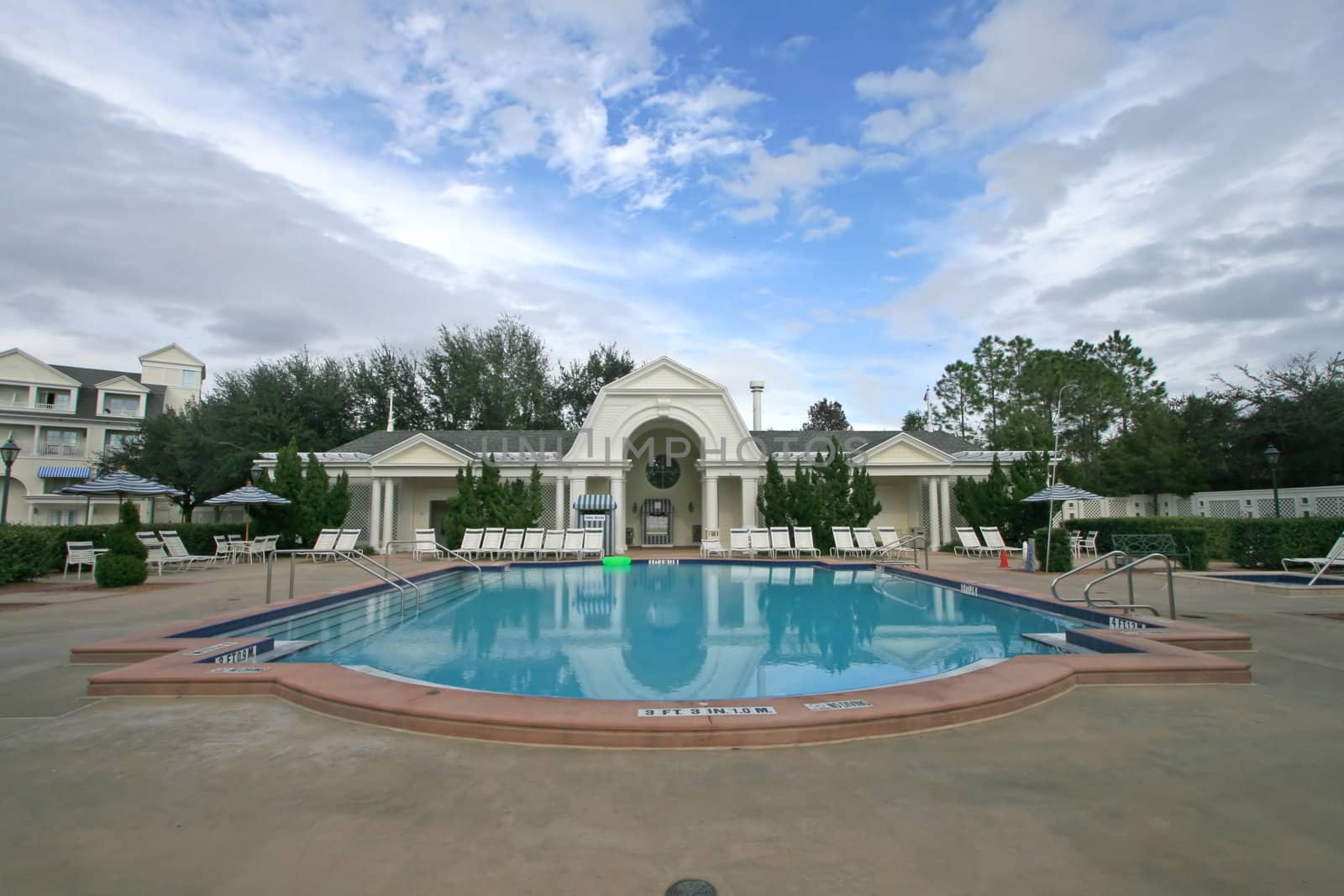 A Big Swimming Pool in Central Florida