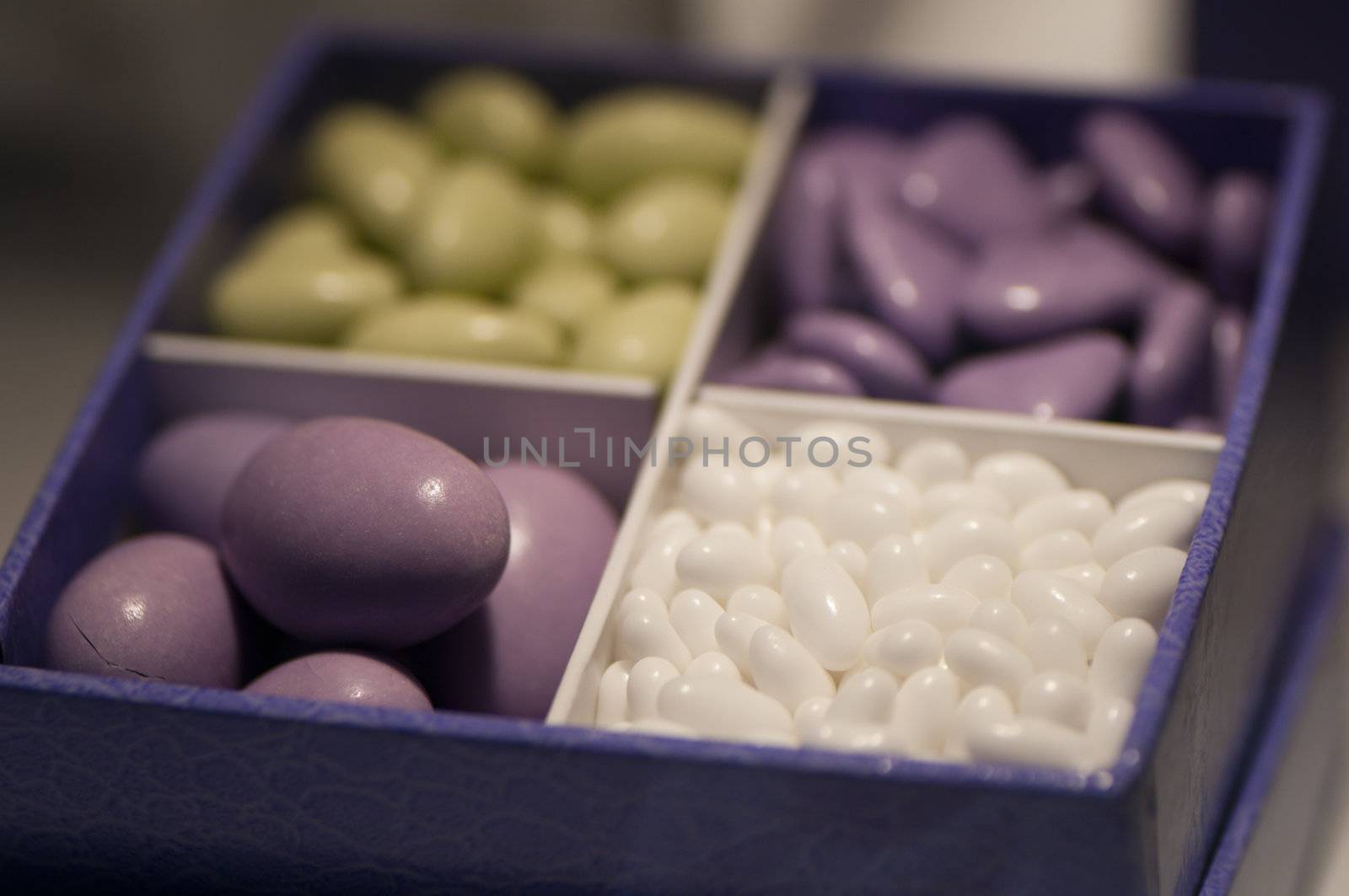 Sugared almond candy for ritual celebrations