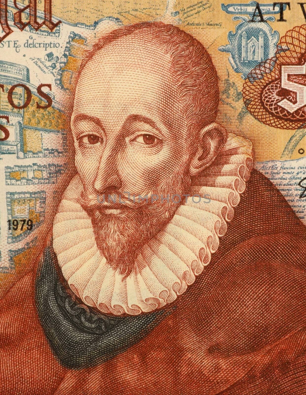 Francisco Sanchez on 500 Escudos 1979 Banknote from Portugal. Portuguese philosopher and physician.
