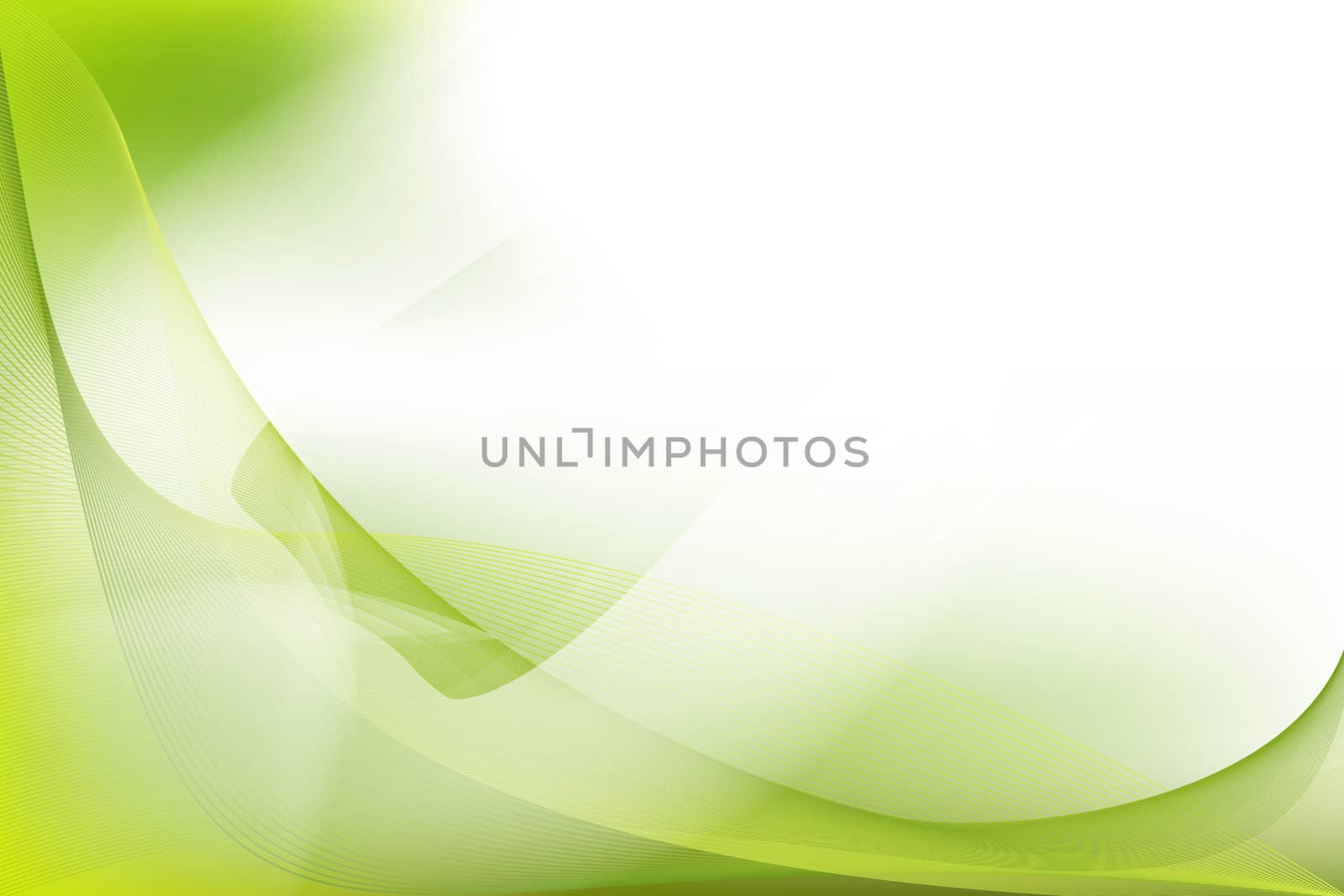 Abstract nature background in green pattern