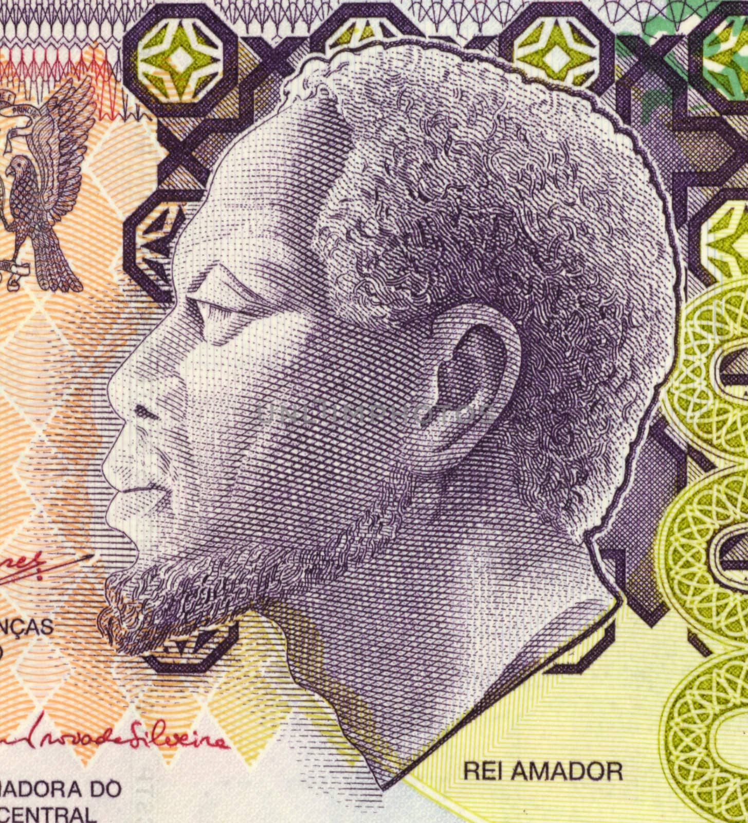 Rei Amador on 5000 Dobras 2004 Banknote from Saint Thomas and Prince