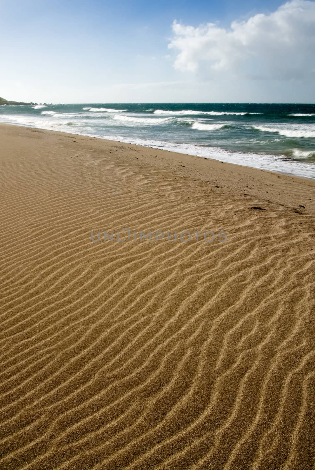 It is a beautiful beach sand shap in Taiwan.
