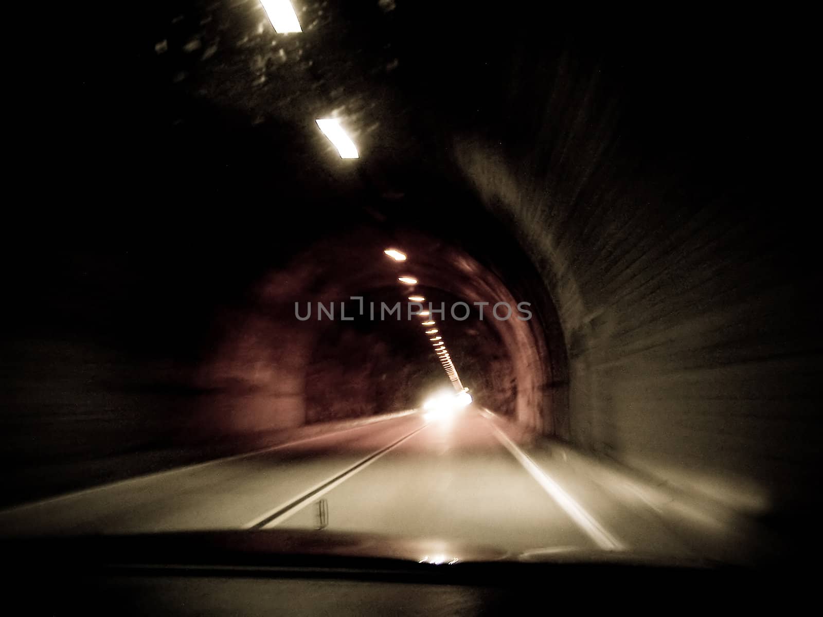 Mountain tunnel by timscottrom