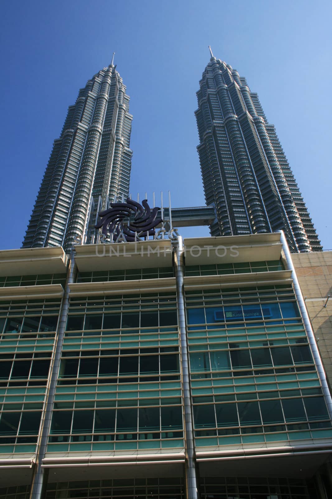 KLCC, Twins towers in Kuala Lumpur Malaysia is the landmark of Malaysia. All the tourist will come to this place and lot of event organize here. This can be use in Travel Magazine or book.