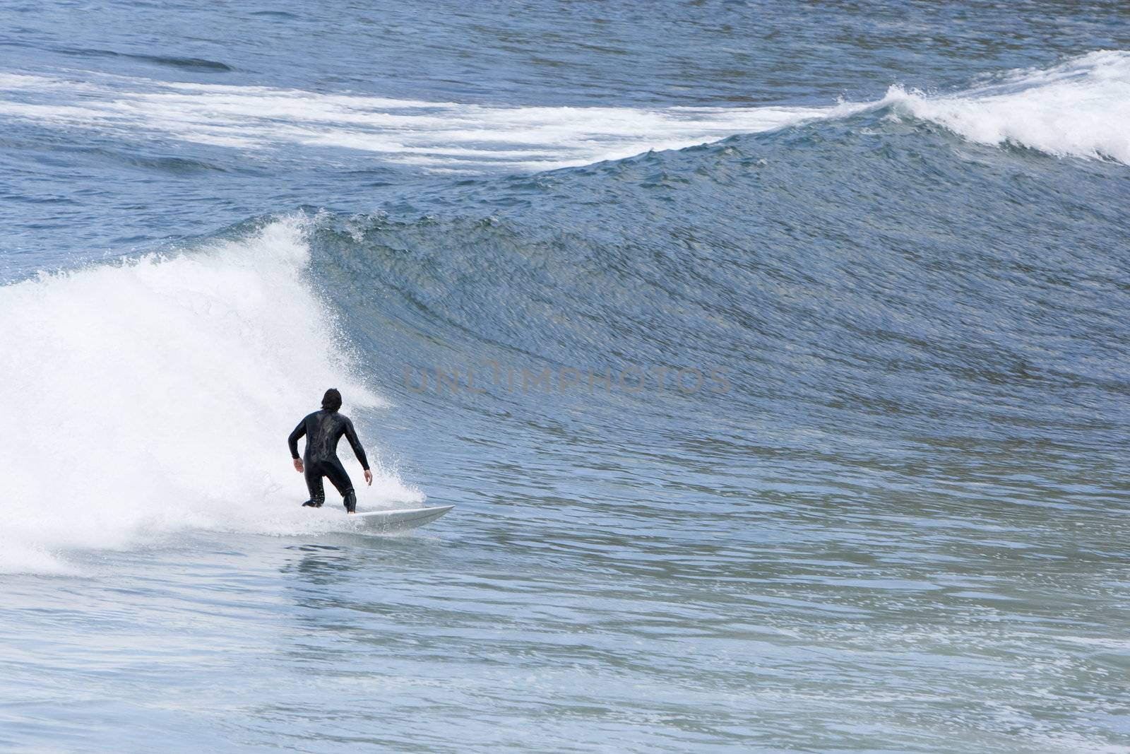 image of people practicing surf in the beach