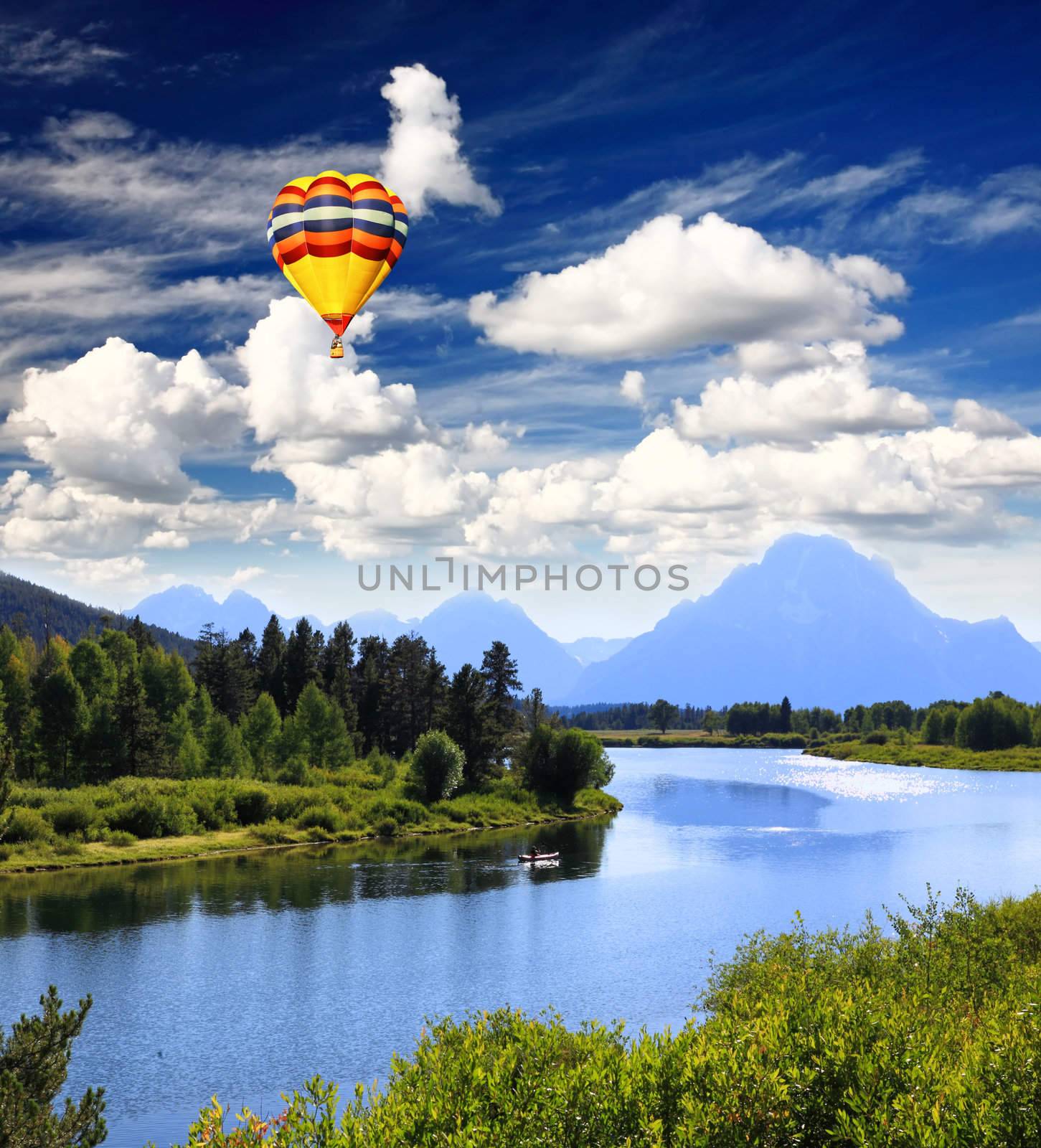 The Grand Teton National Park, USA