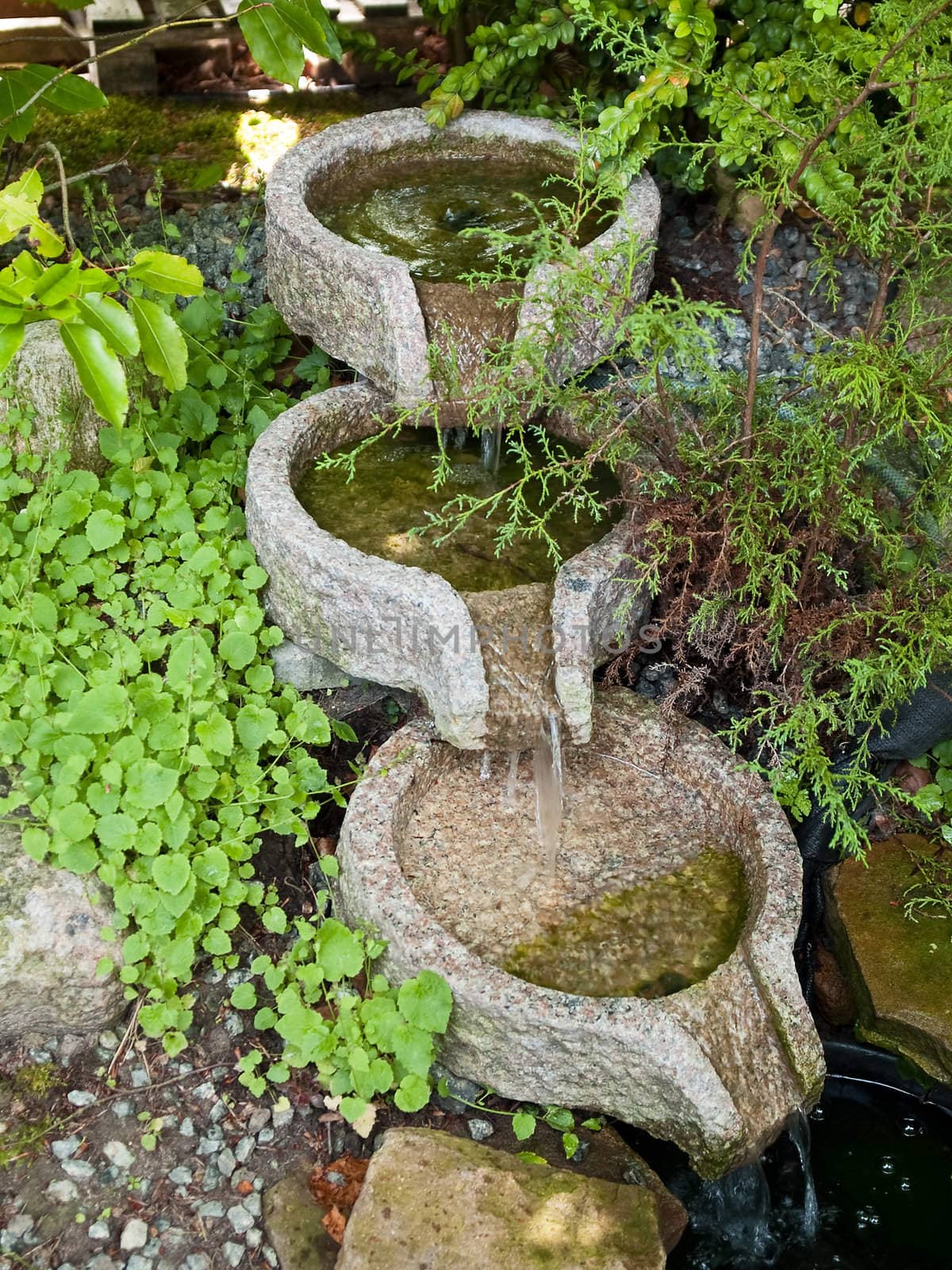 Beautiful home garden decorative waterfall pond by Ronyzmbow