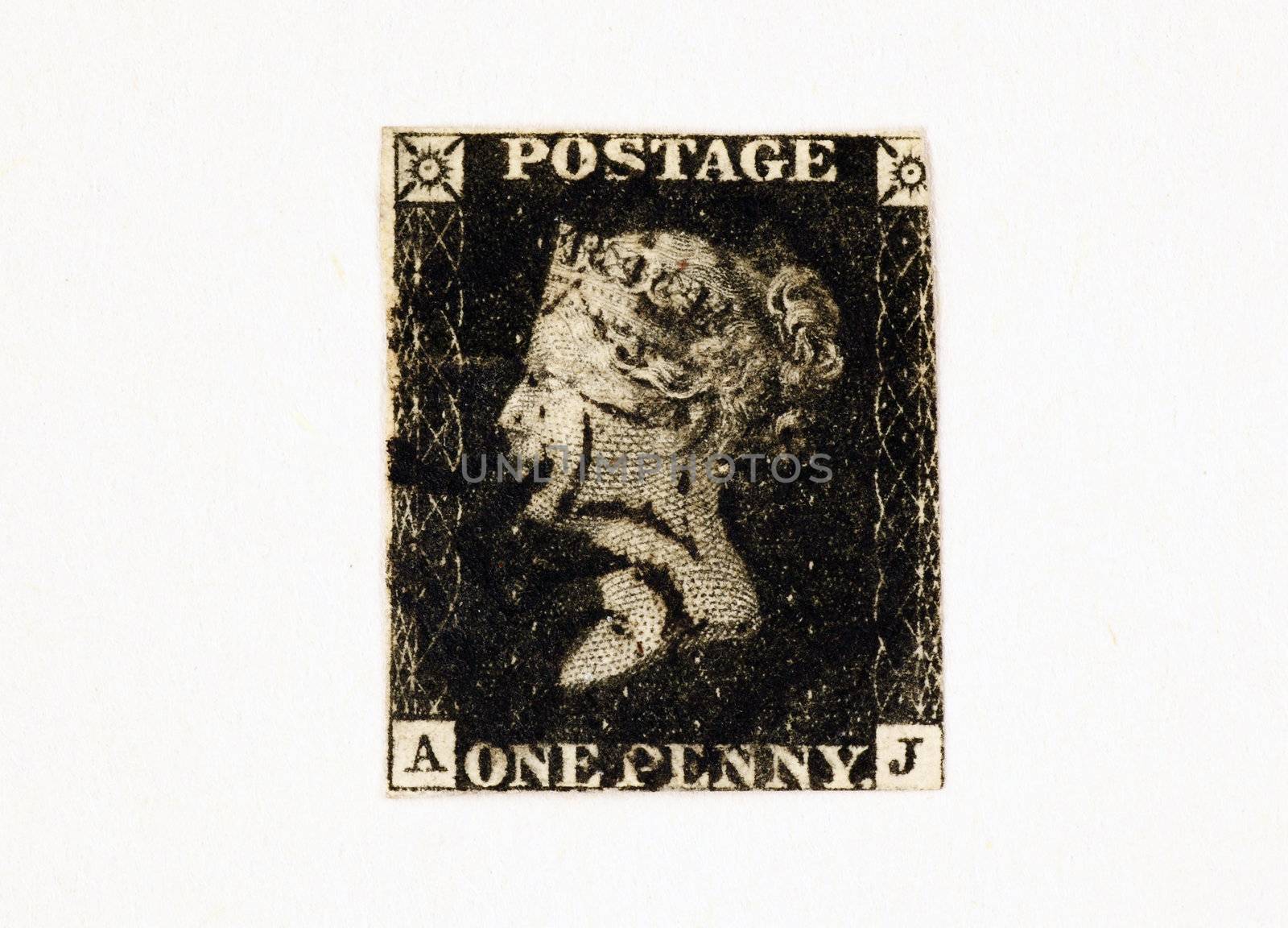 Penny black - the first stamp of the world by gary718