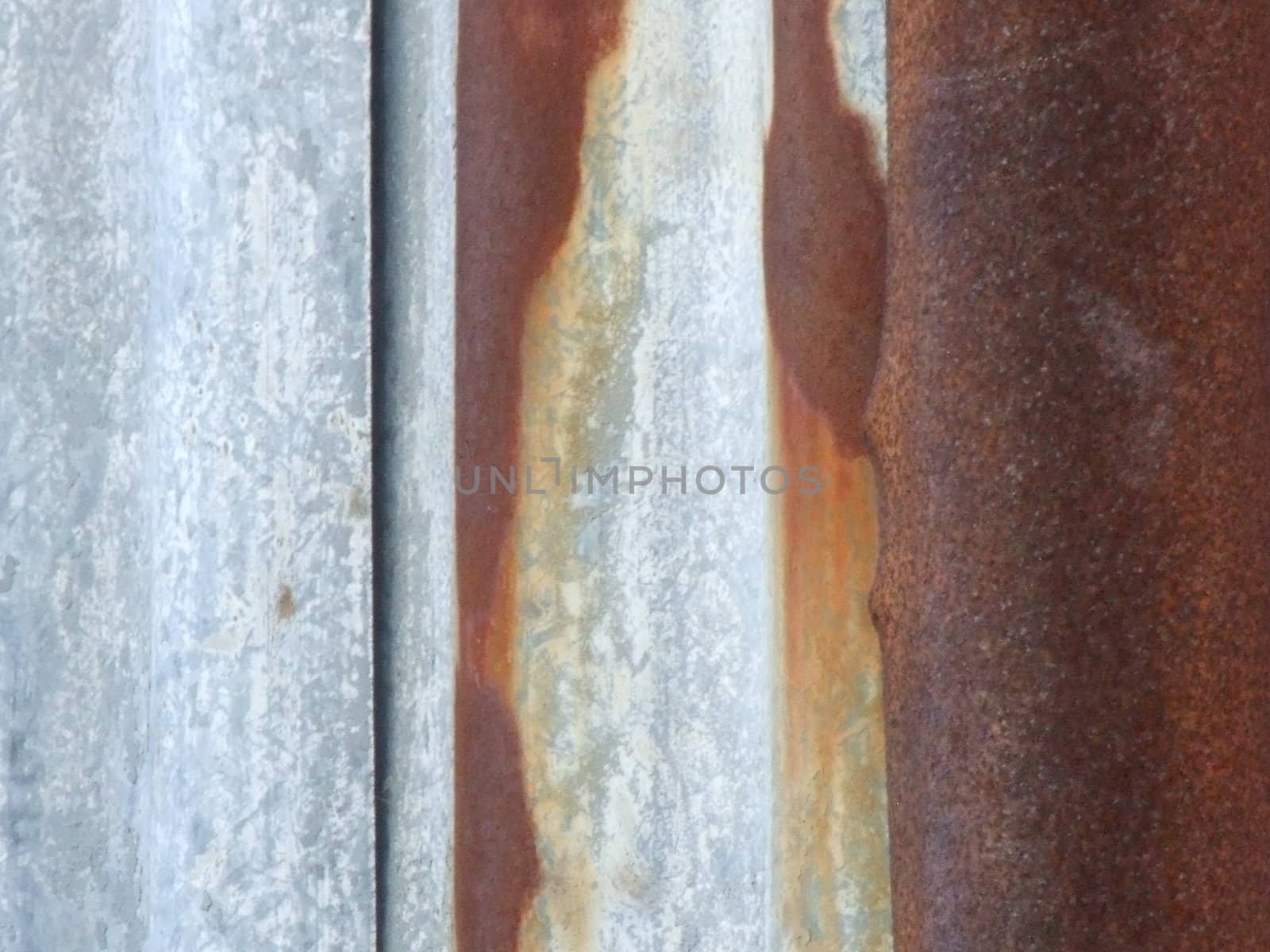 Corrugated Rusty Steel