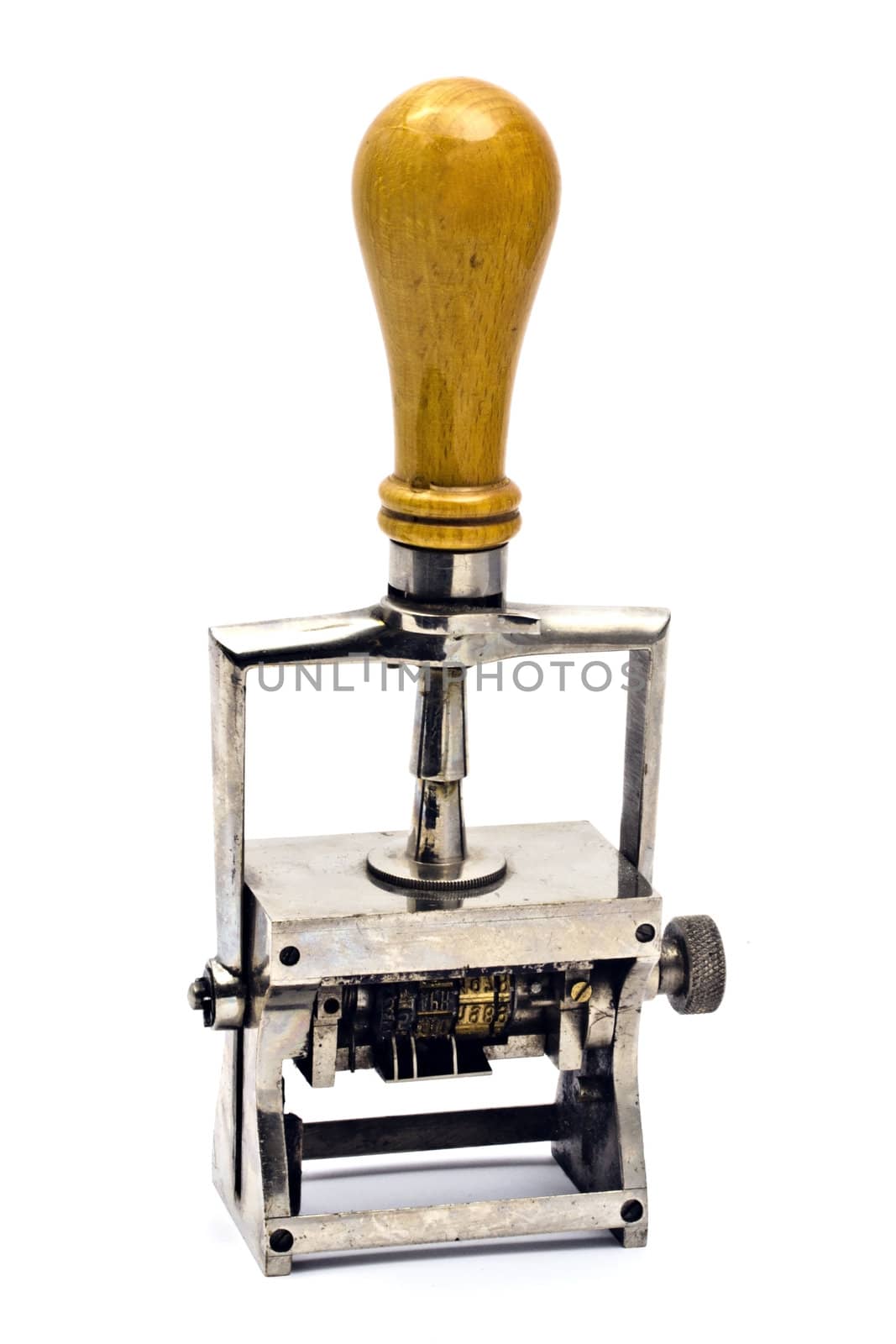 Old rubber stamp by ibphoto