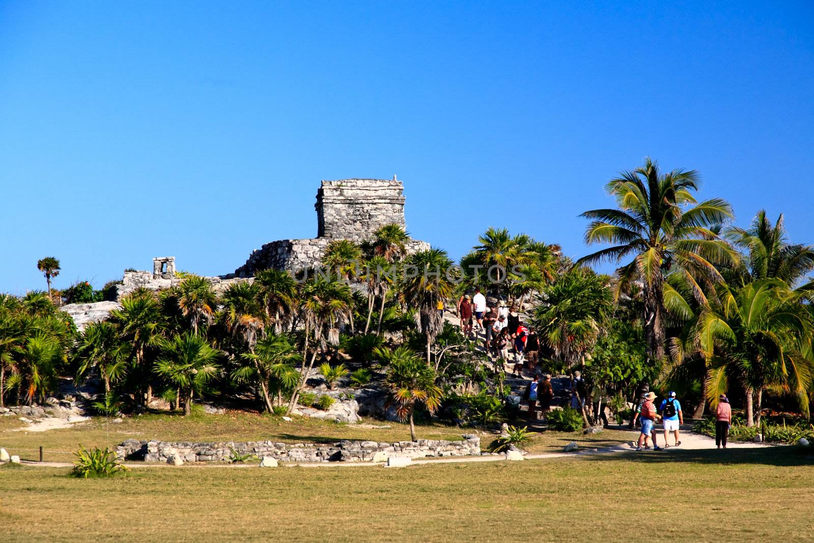 Tulum the one of most famous landmark in the Maya World by gary718