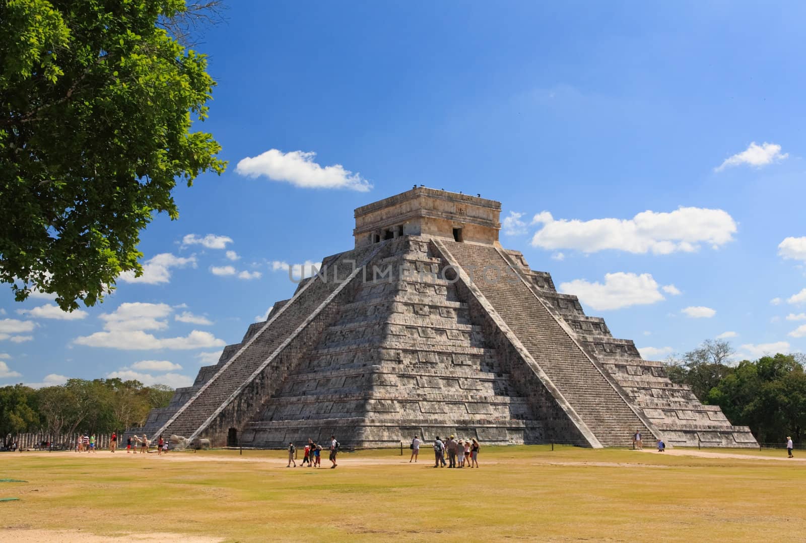 The temples of chichen itza temple in Mexico by gary718