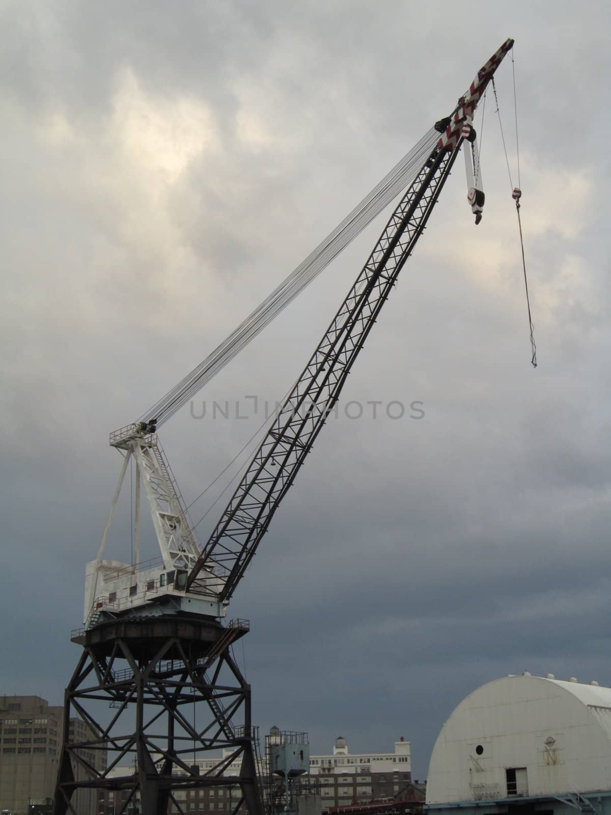 Quayside Crane by Einar