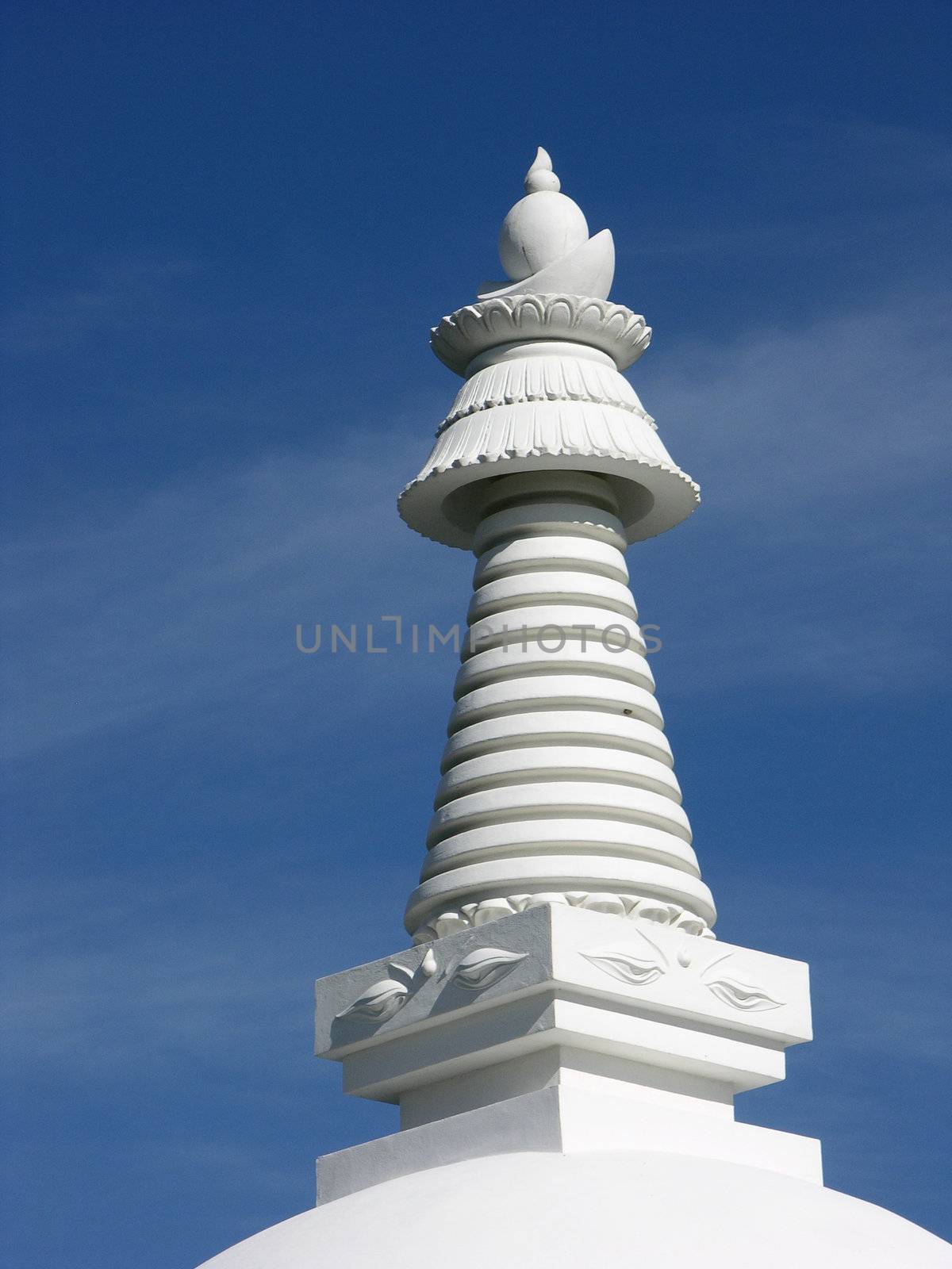           The element of buddhistic temple. Baikal Lake. Eastern Siberia. Russia