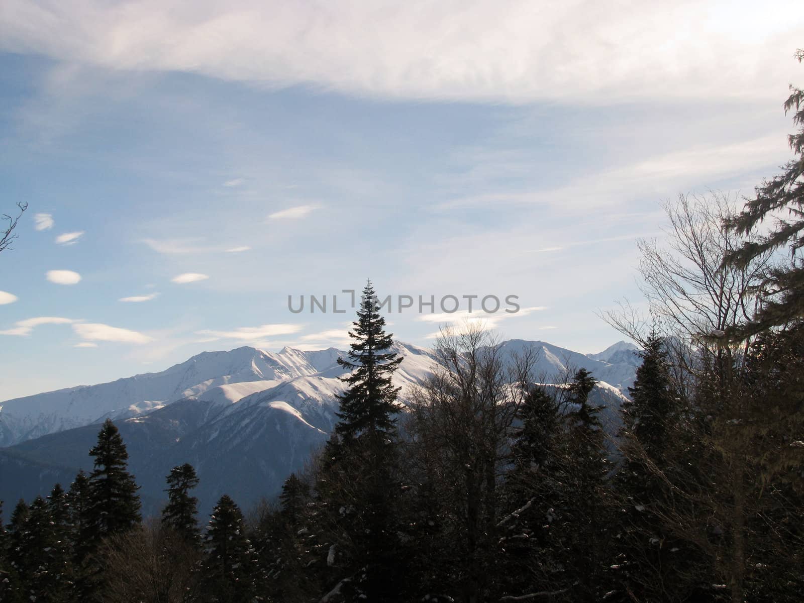 The main Caucasian ridge; rocks; a relief; a landscape; a hill; a panorama; high mountains; peaks; caucasus; top