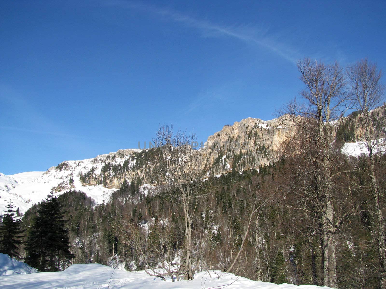 The main Caucasian ridge; rocks; a relief; a landscape; a hill; a panorama; high mountains; peaks; caucasus; top; a slope