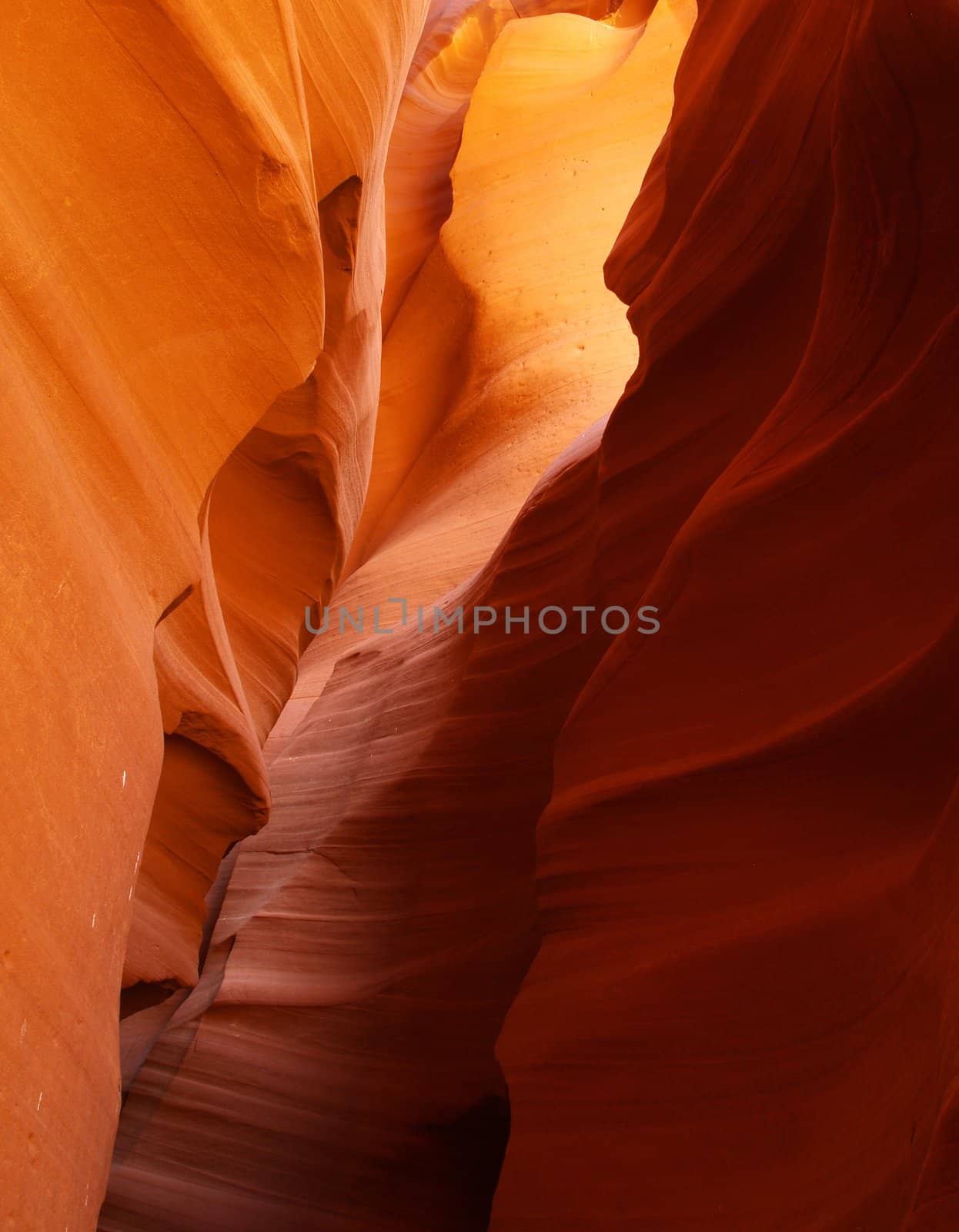 The upper Antelope Slot Canyon near Page by gary718