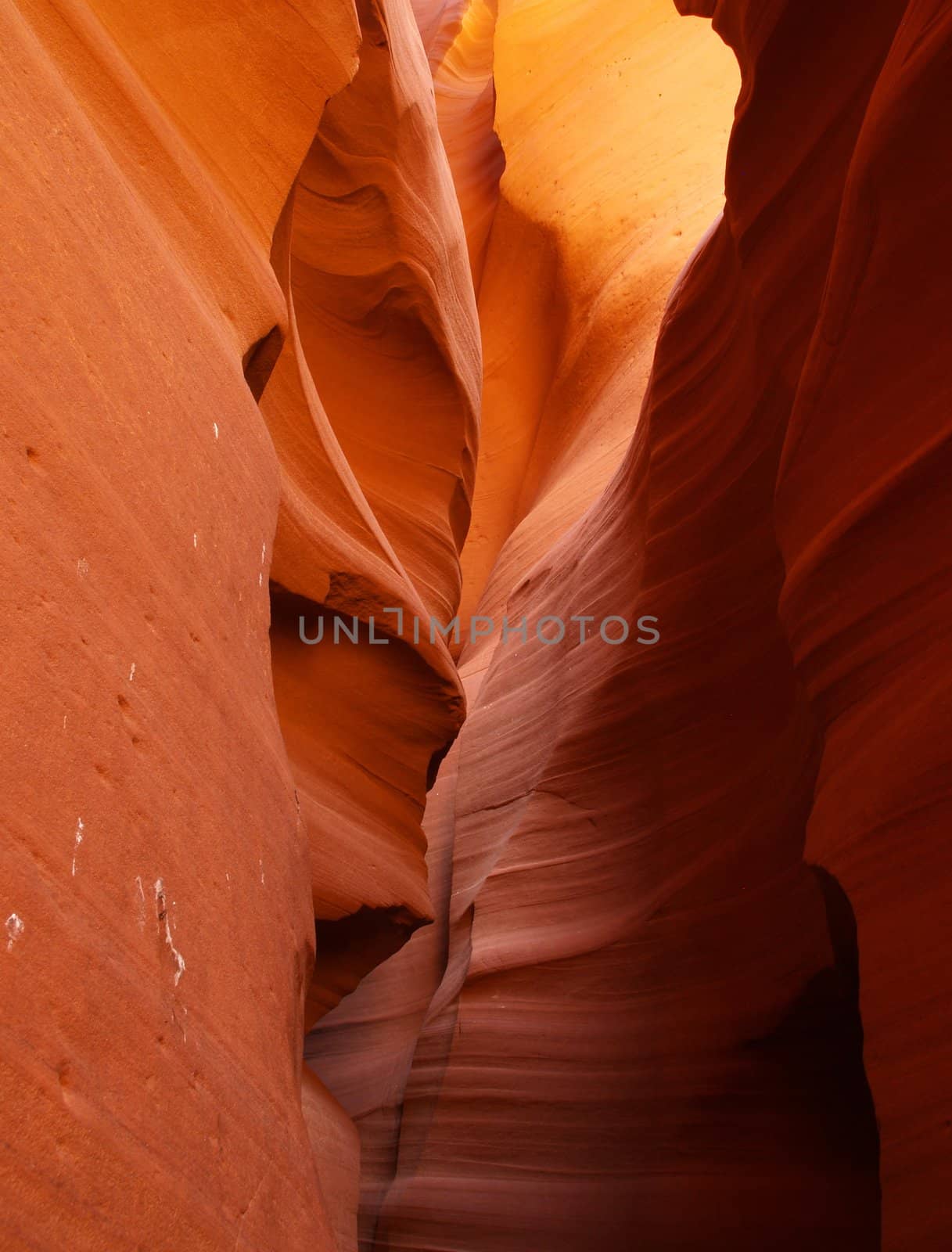 The upper Antelope Slot Canyon near Page by gary718