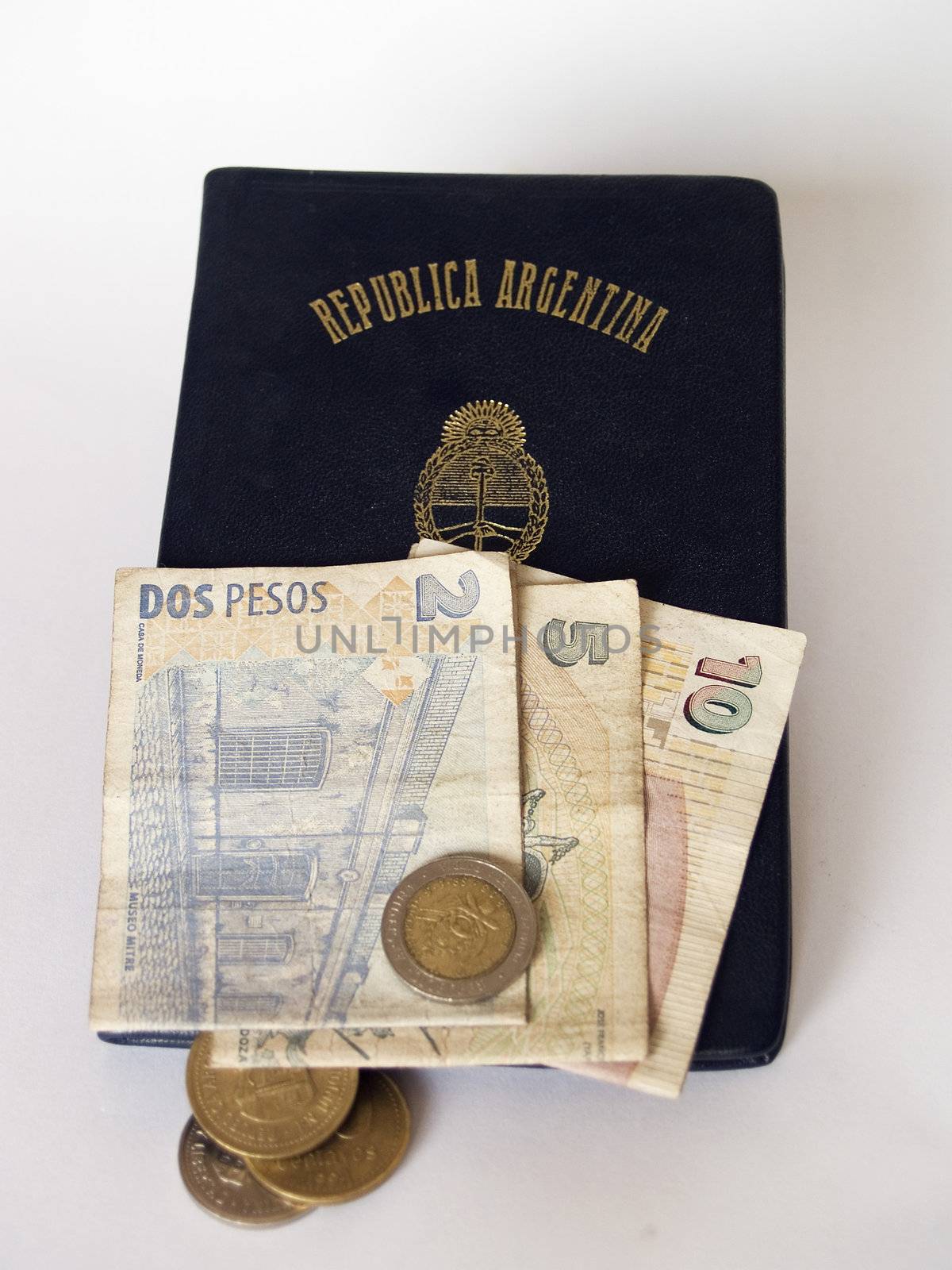 money and passport by lauria