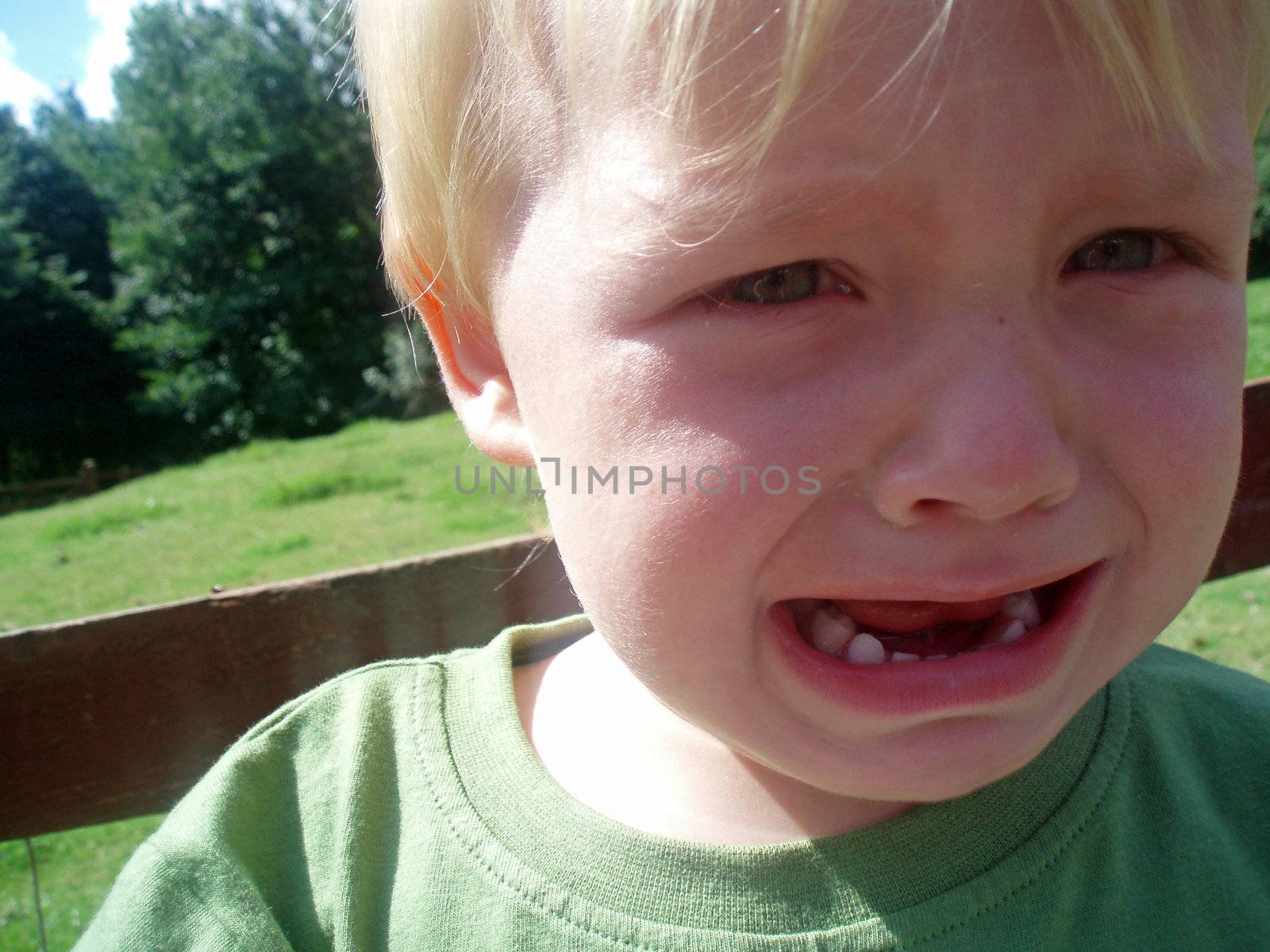 crying little boy by lulu2626