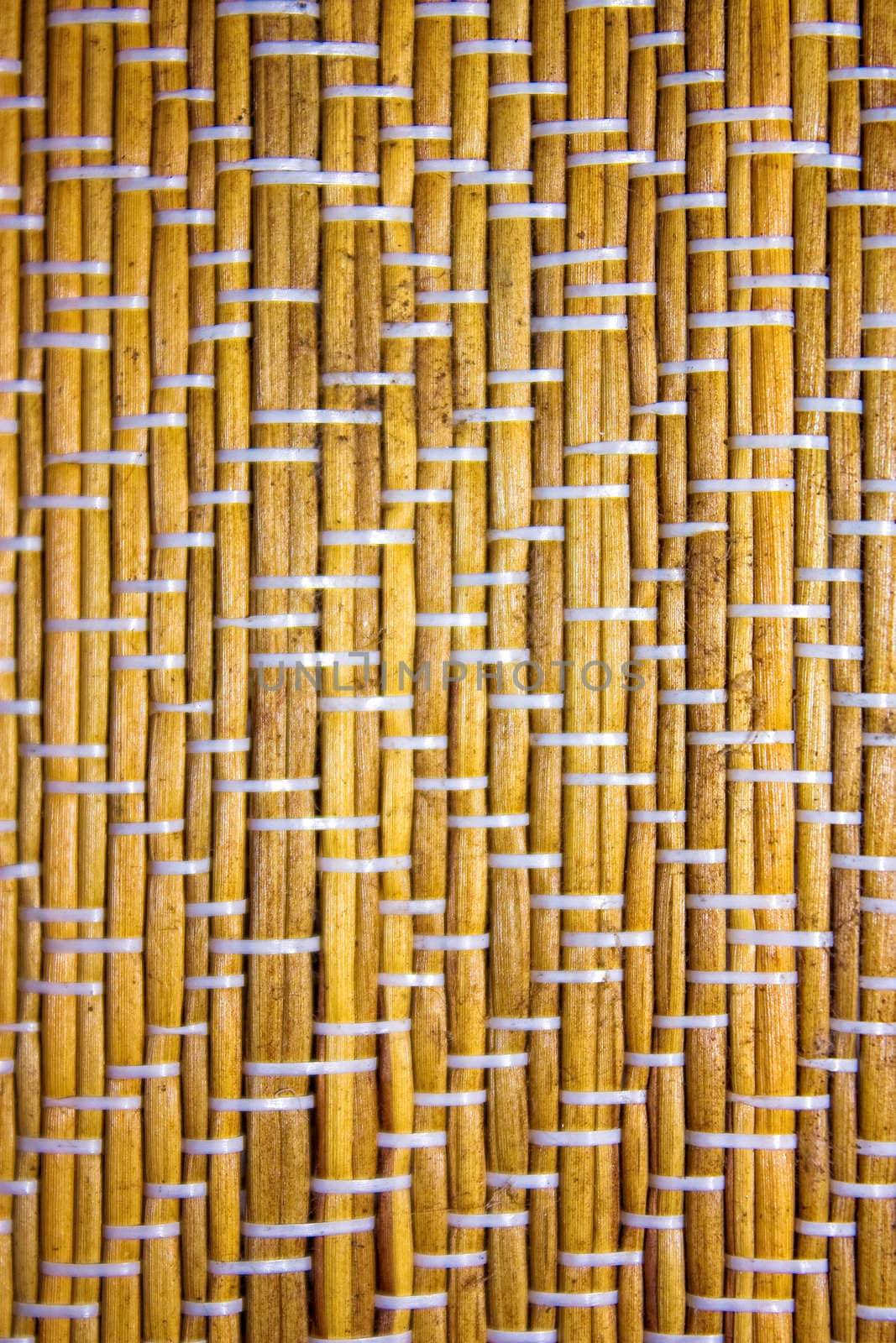 background of dry stems of straw