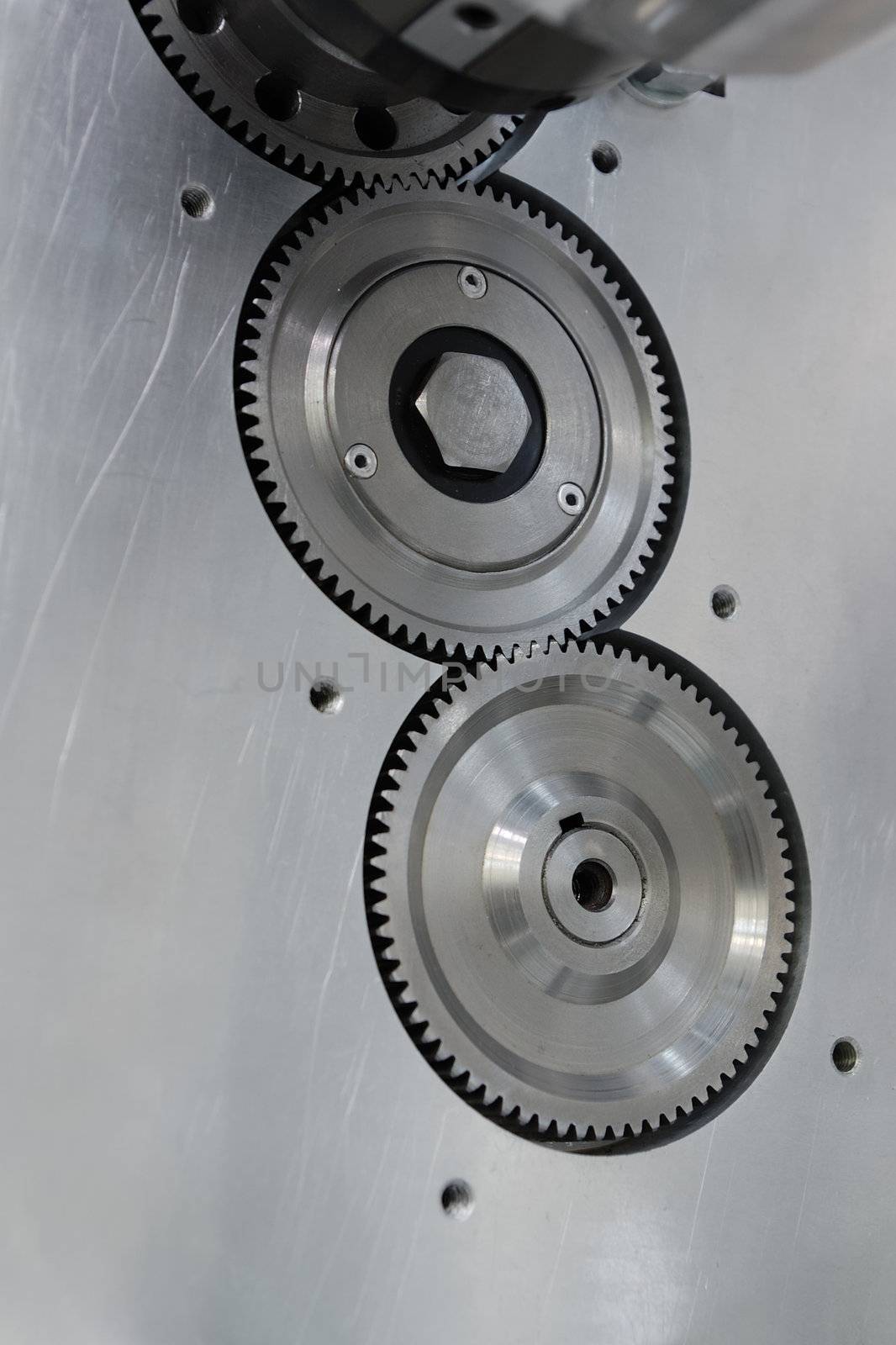 Rotating gear mechanism