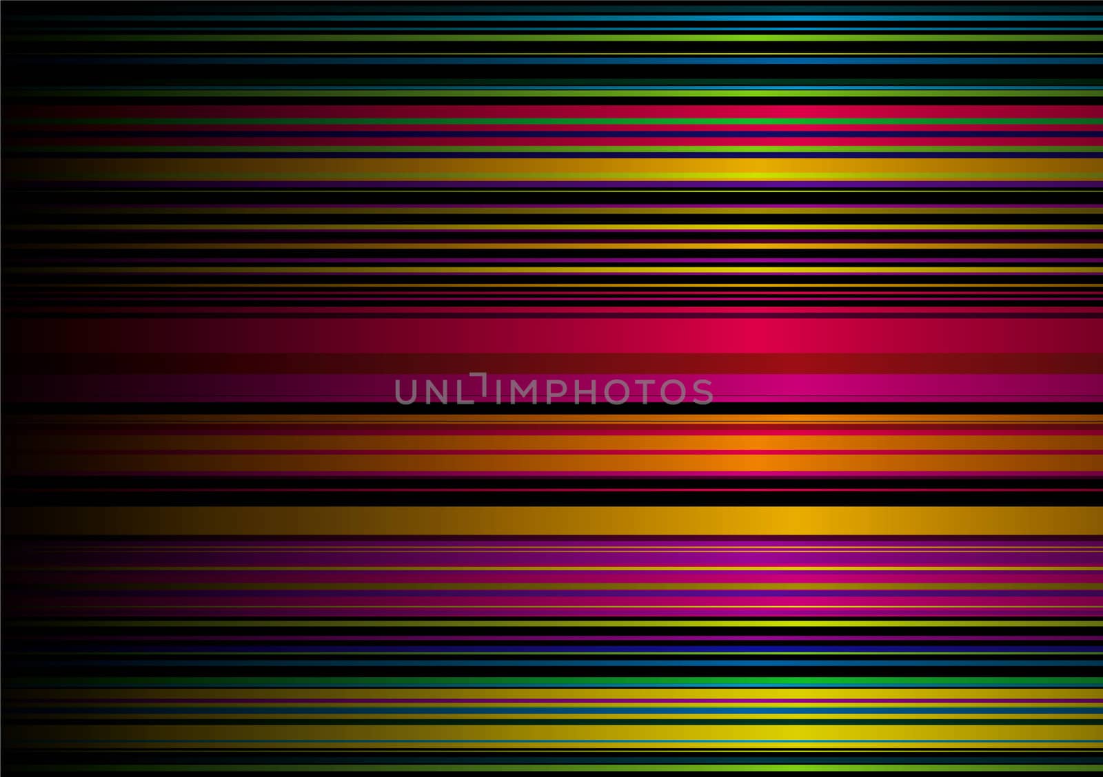 Abstract rainbow background with gradient effect and ribbon effect