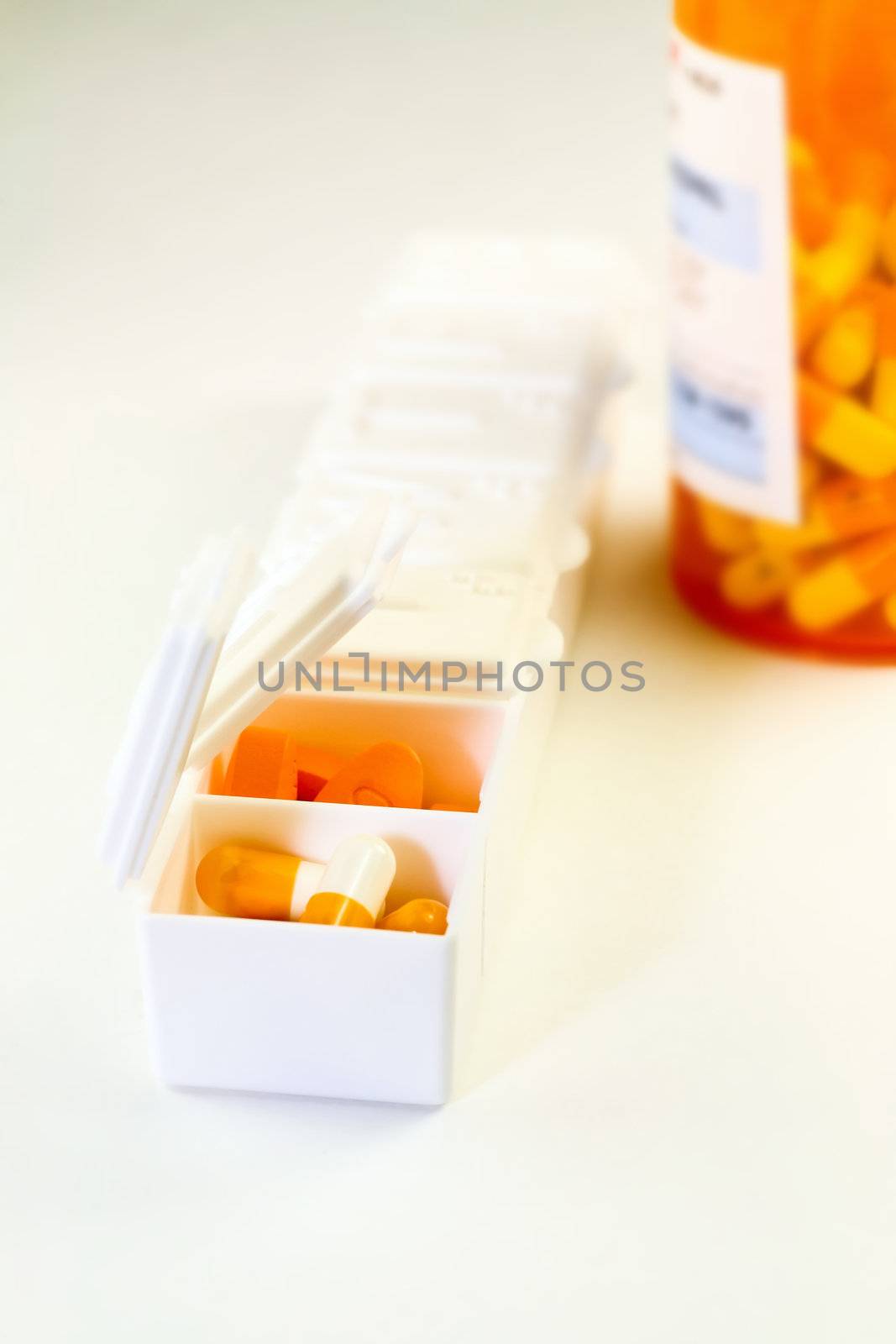 The prescription medication -  a conceptual image on health, cost, and medical insurance
