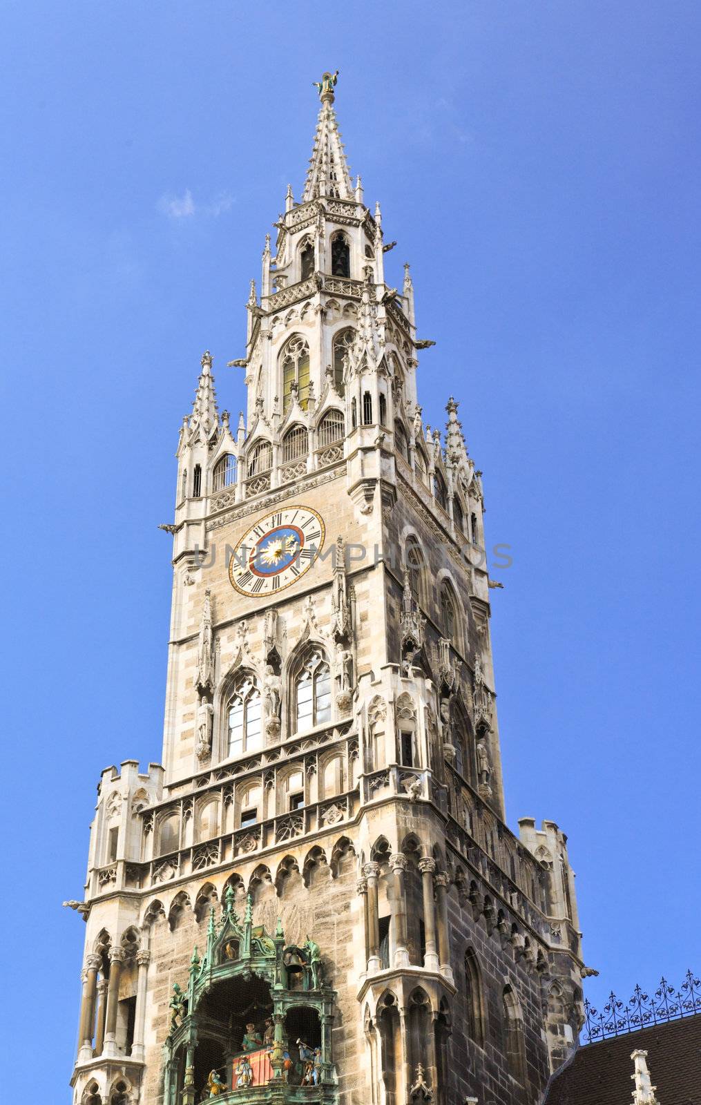 The city hall in marienplatz Munich Germany