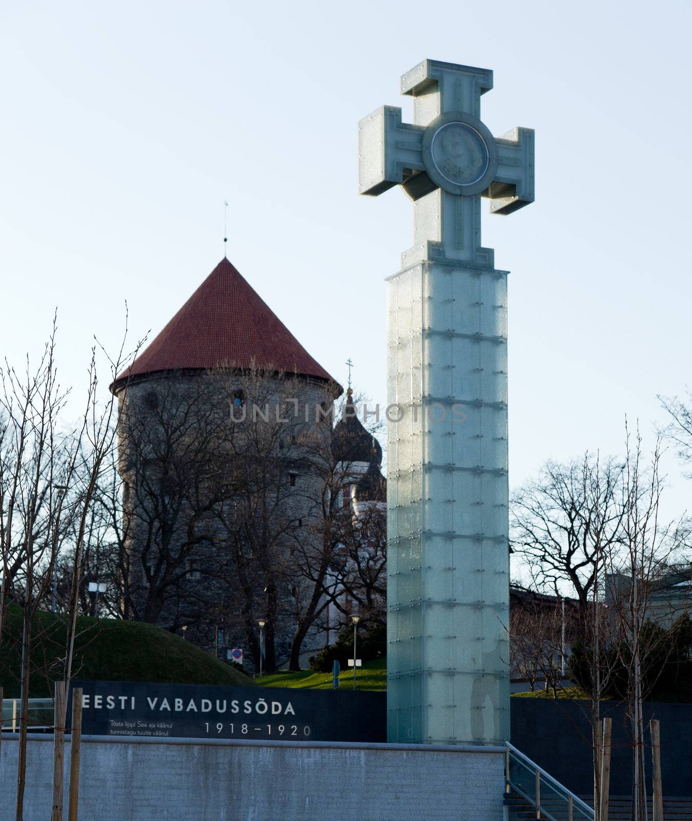 Glass Cross Freedom Square by steheap