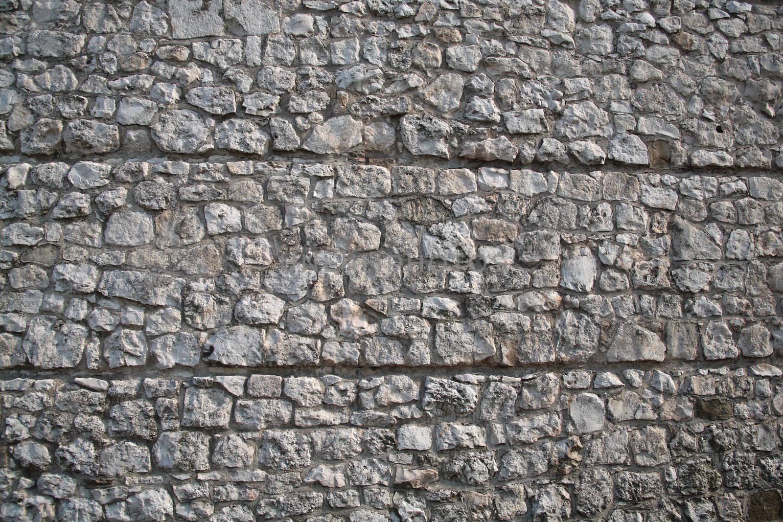 Close-up of old stonewall