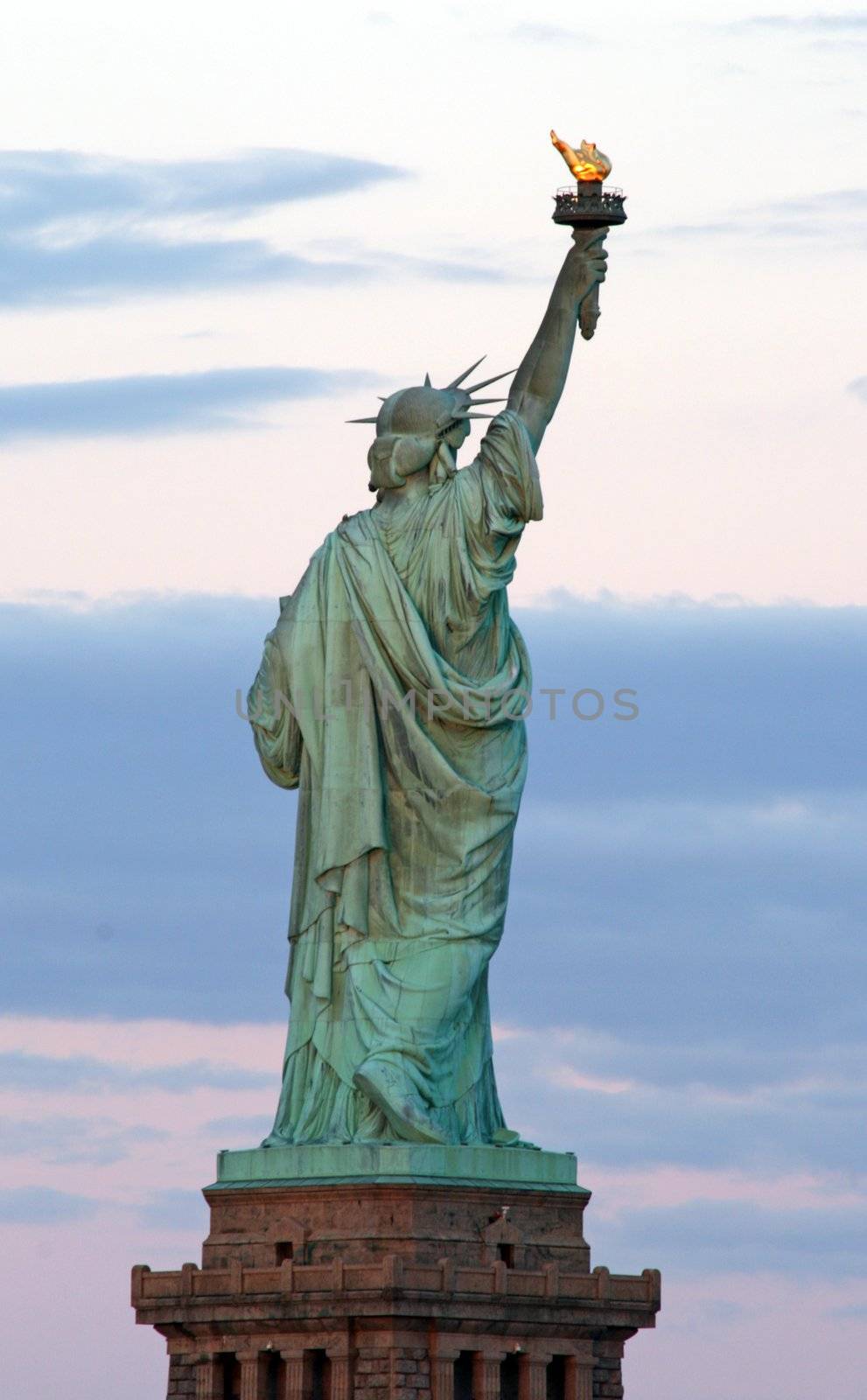 The Statue of Liberty -  from the Liberty State Park