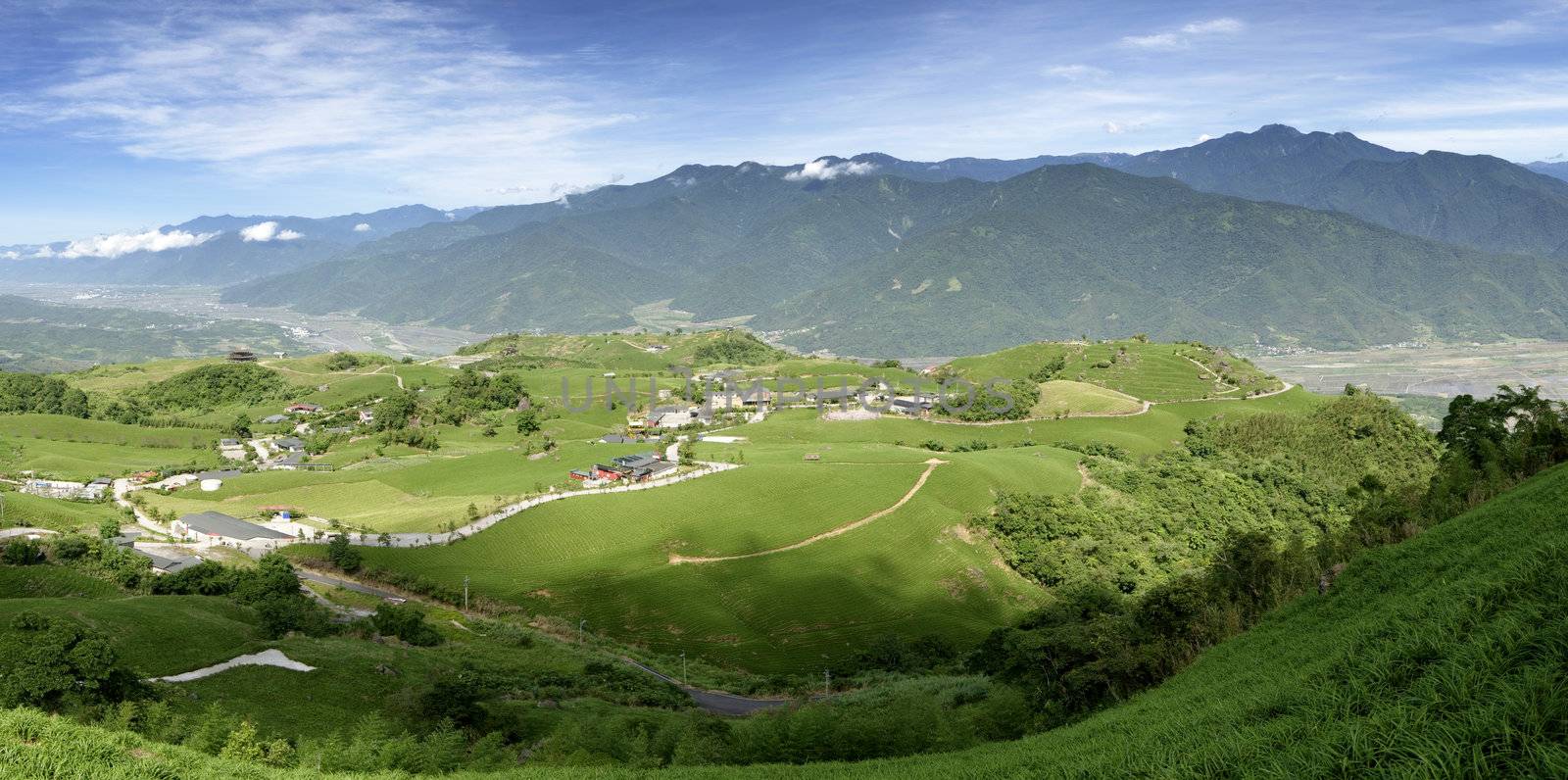 beautiful valley panorama by elwynn