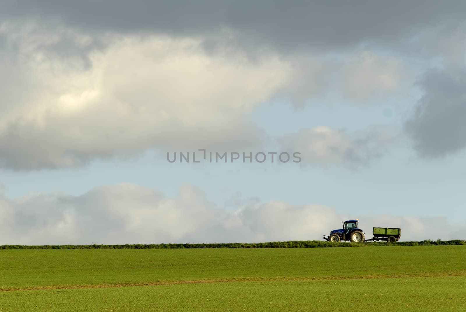 agricultural landscape by gufoto