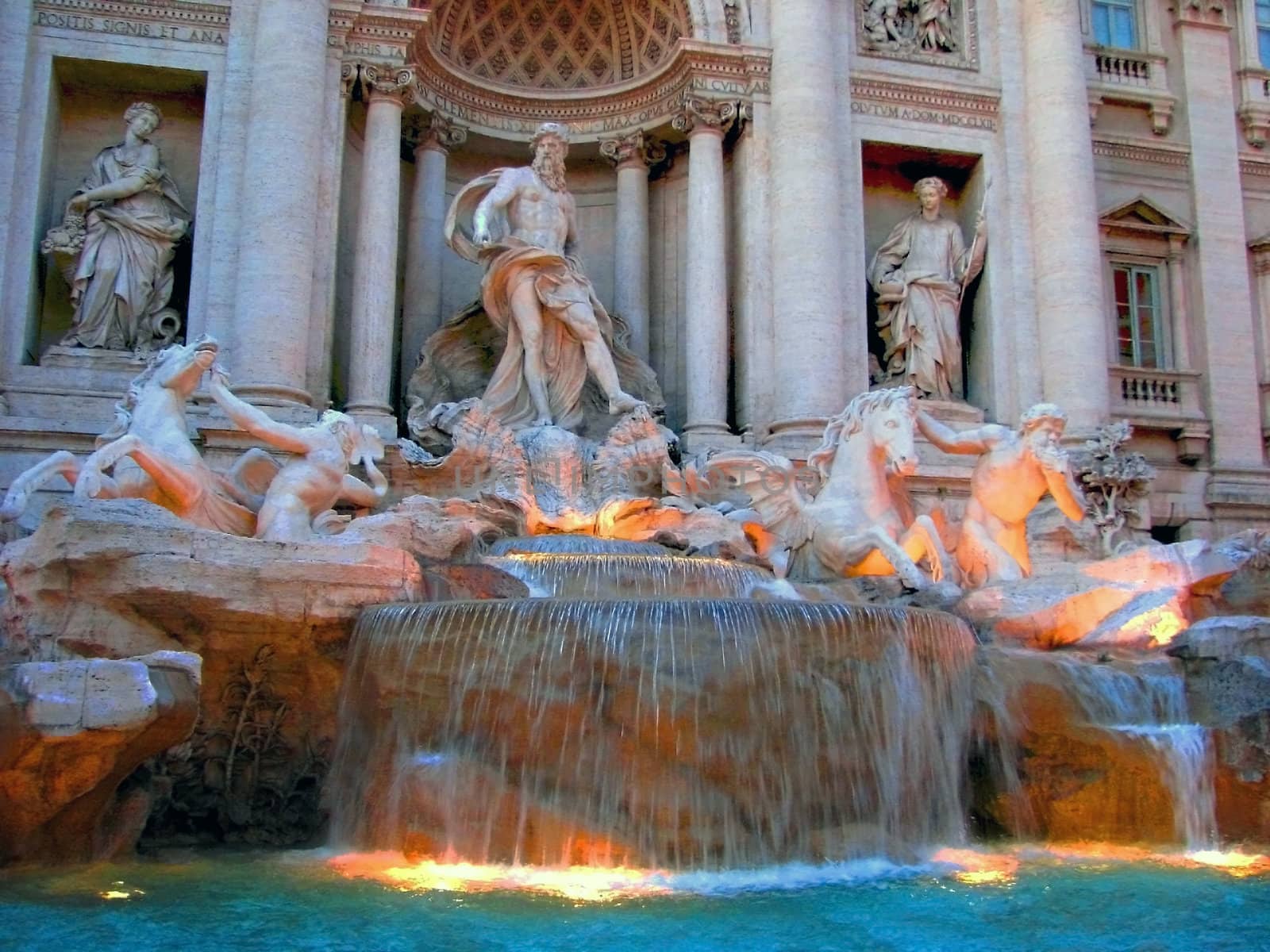 Trevi Fountain in Rome by bellafotosolo