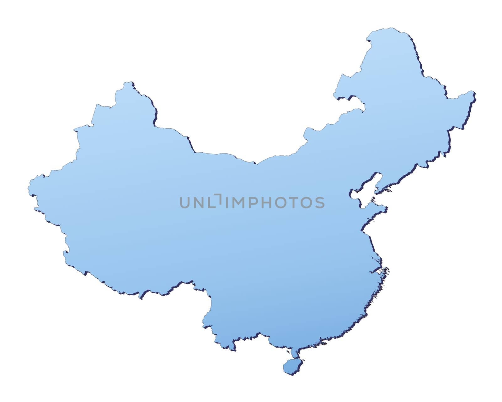 China map by skvoor