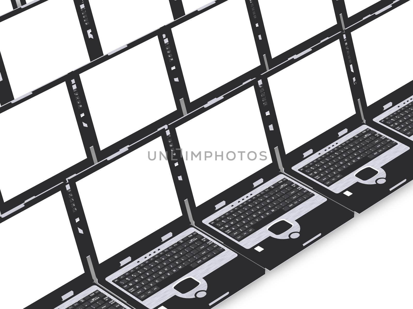 blank laptops