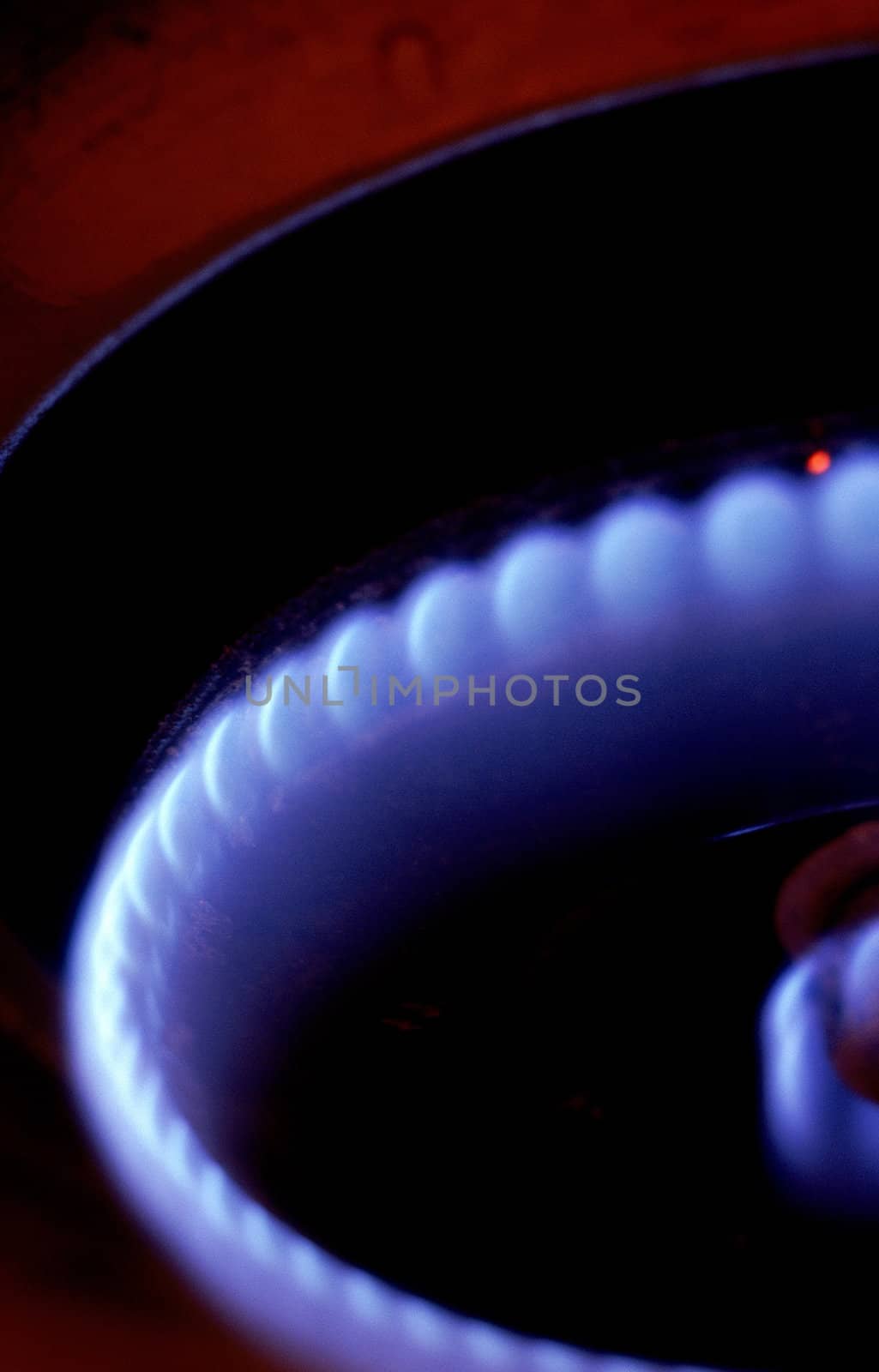 Close Up of Gas Stove