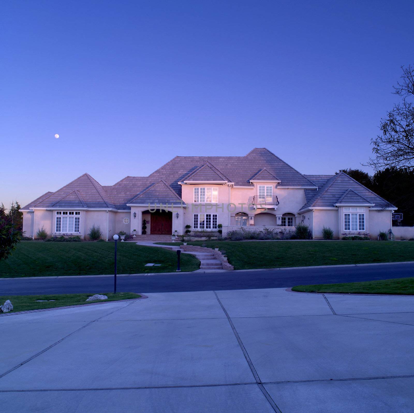 House At Dusk