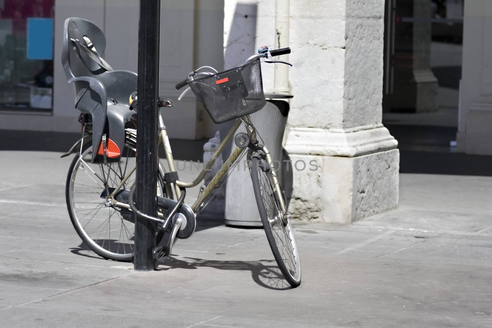 bicycle with child seat by foryouinf