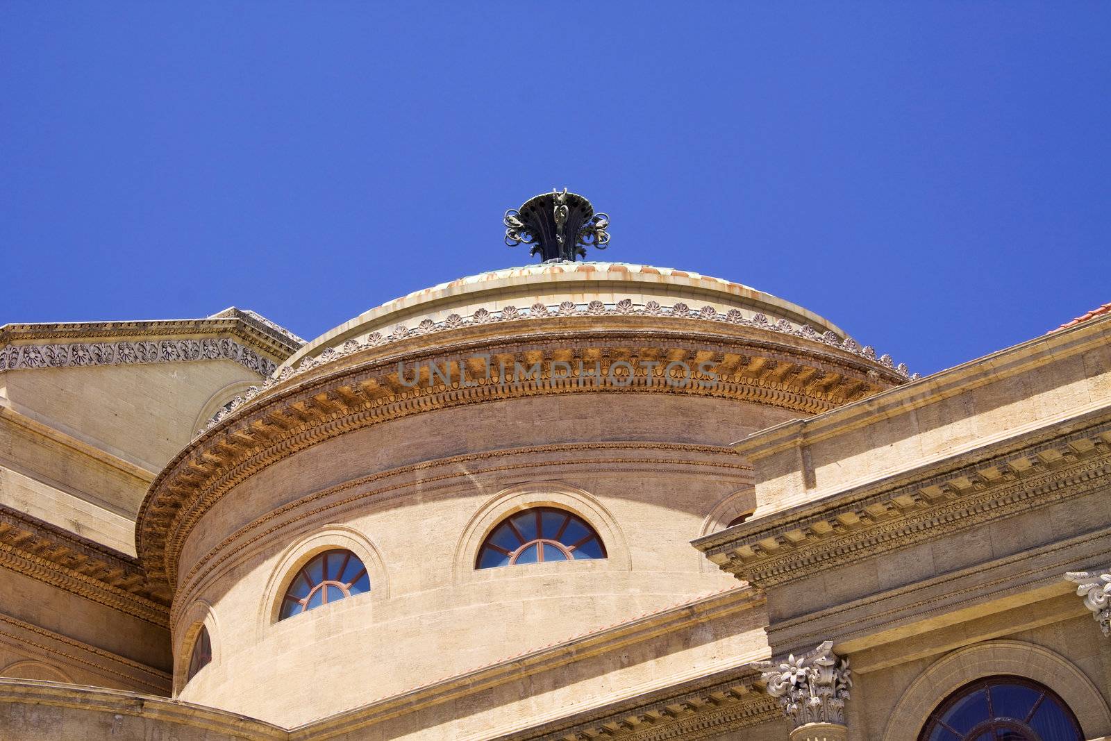 The largest theater in Italy is teatro Massimo in Palermo in Sicily